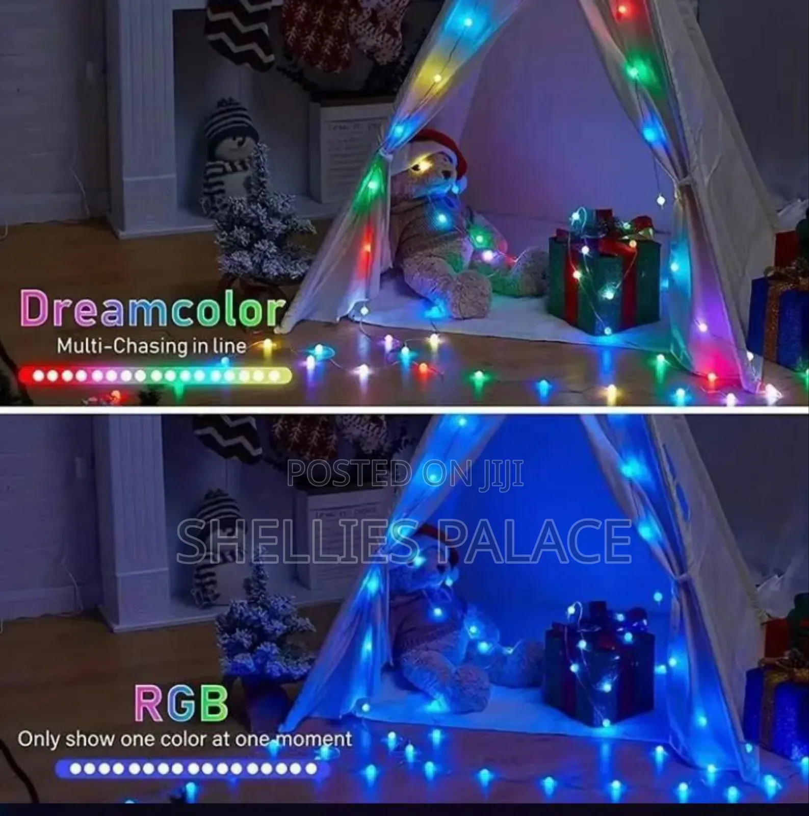 Multi Chasing in Line Voice Control RGB Bluetooth App Light