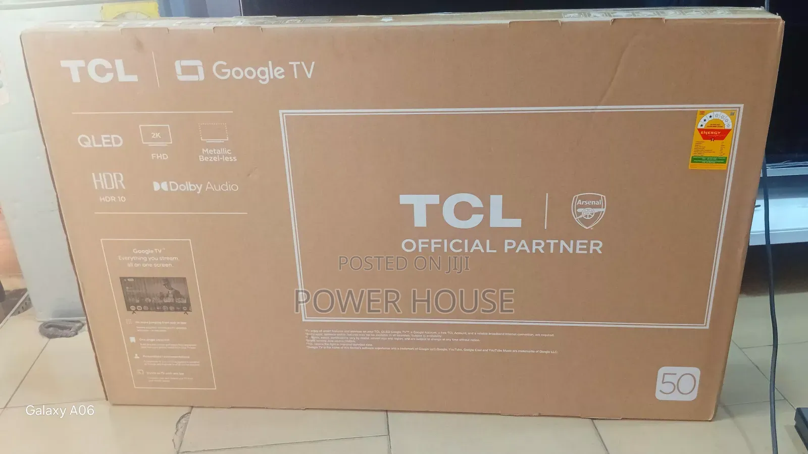 Original TCL 50inches Smart Tv Big Screen