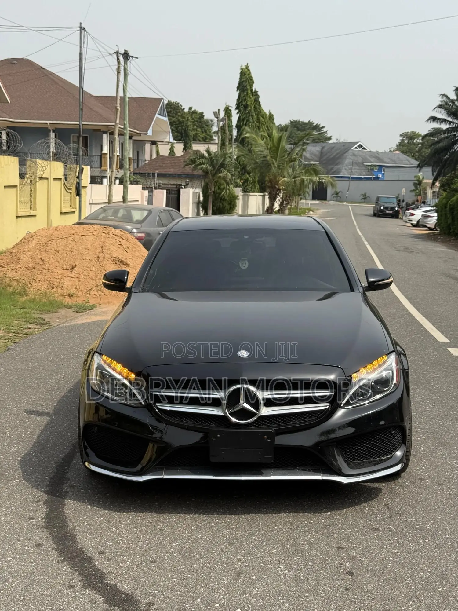 Mercedes-Benz C300 Sport 4Matic Sedan AWD (2.0L 4cyll 7A) 2016 Black