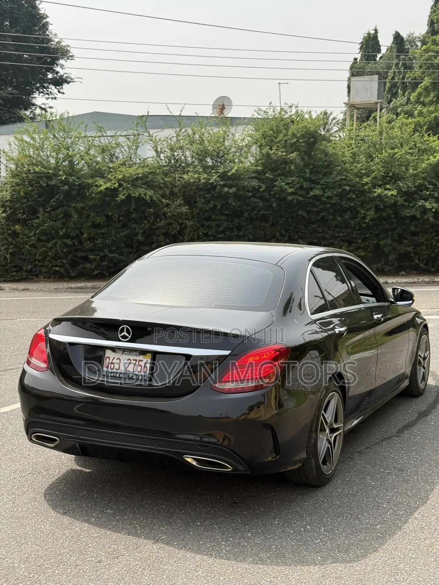 Mercedes-Benz C300 Sport 4Matic Sedan AWD (2.0L 4cyll 7A) 2016 Black