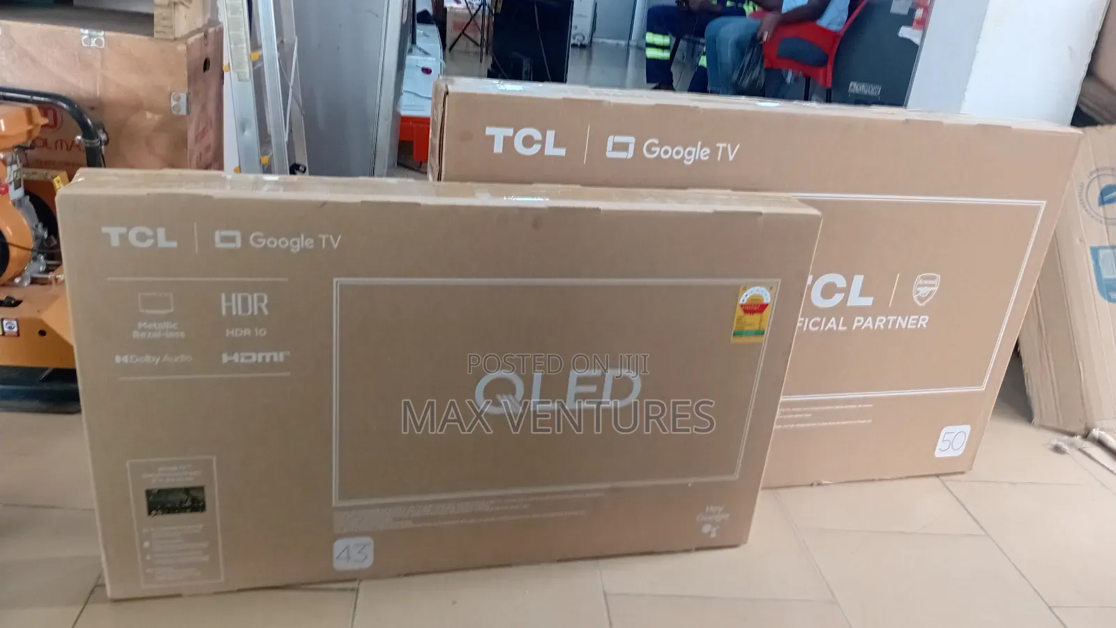 Flame Less TCL 43inches Smart Television TCL