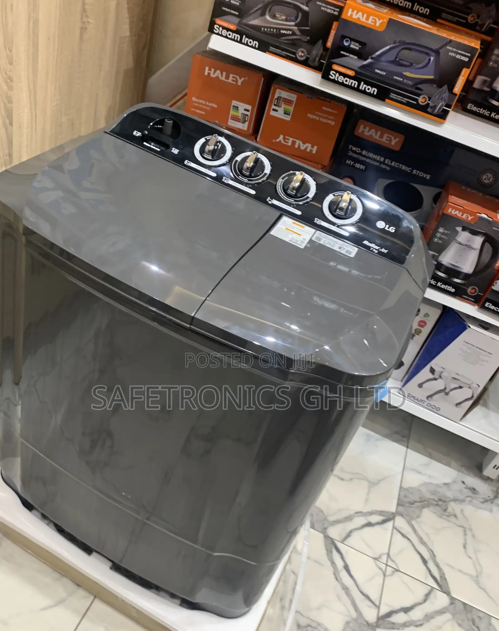 Purchase Grey Topload Lg 7.0kg Electric Twintub Washing Machine