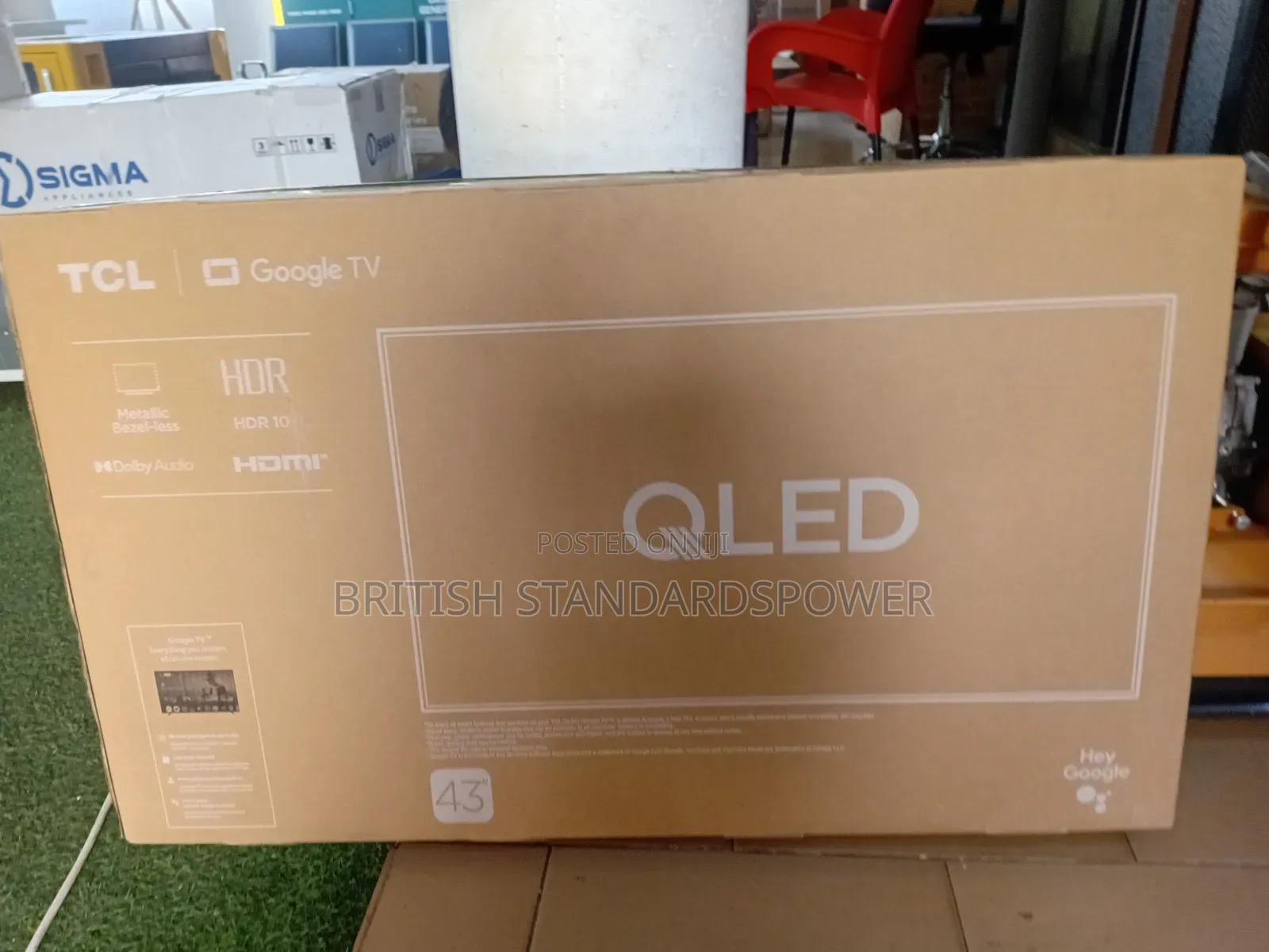 43" Amazon Pictures Big Screen Qled TCL 43 Inches Tv