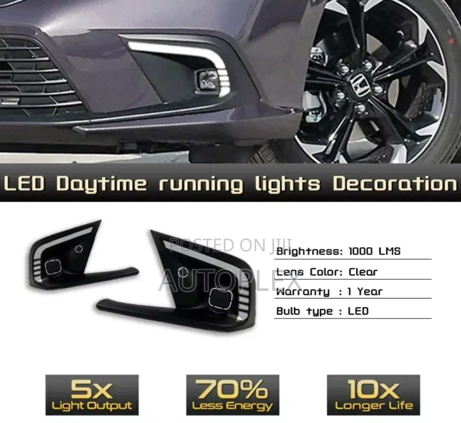 Honda Civic 2022-2024 Fog Light Led