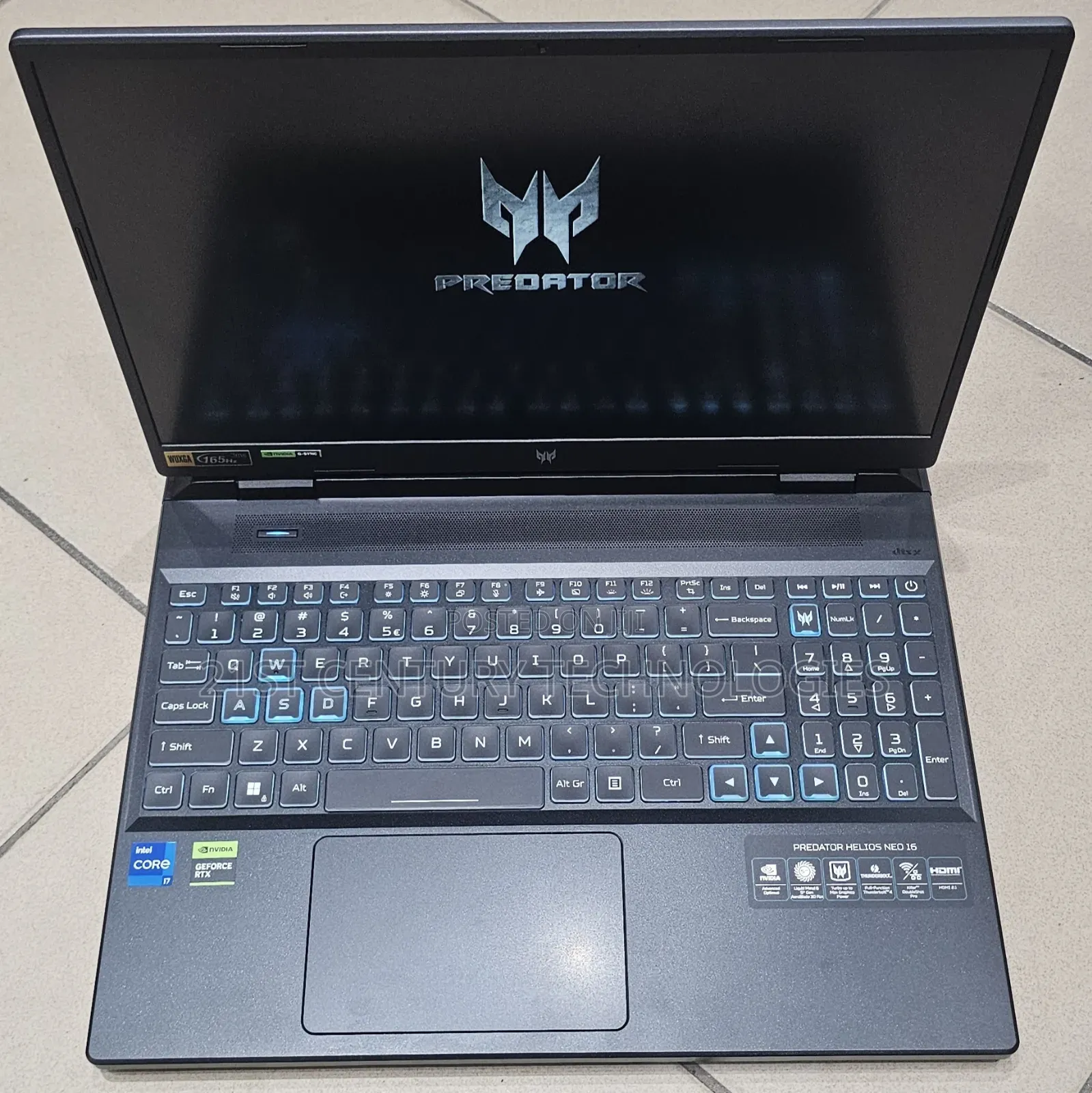 Laptop Acer Predator Helios Neo 16 16GB Intel Core i7 SSD 512GB
