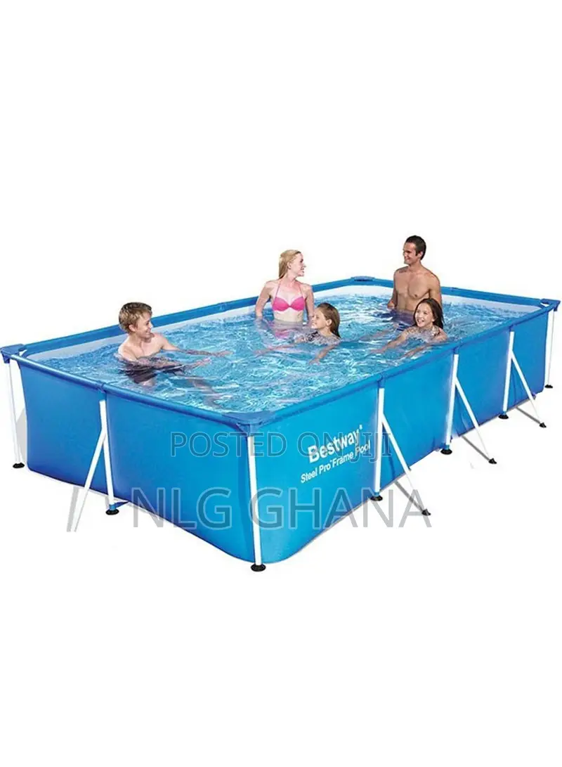 Rectangular Pool Frame Without Cartridge Filter Pump Gfr10000