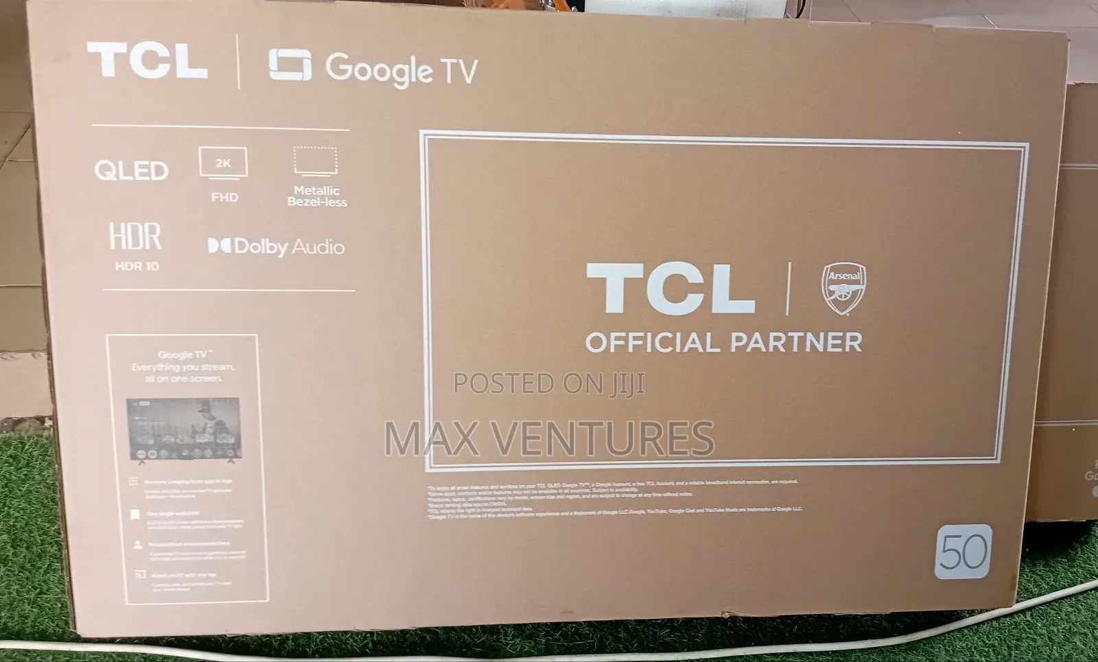 Real TCL Smart Tv 50inches Statement in Modern Entertainment