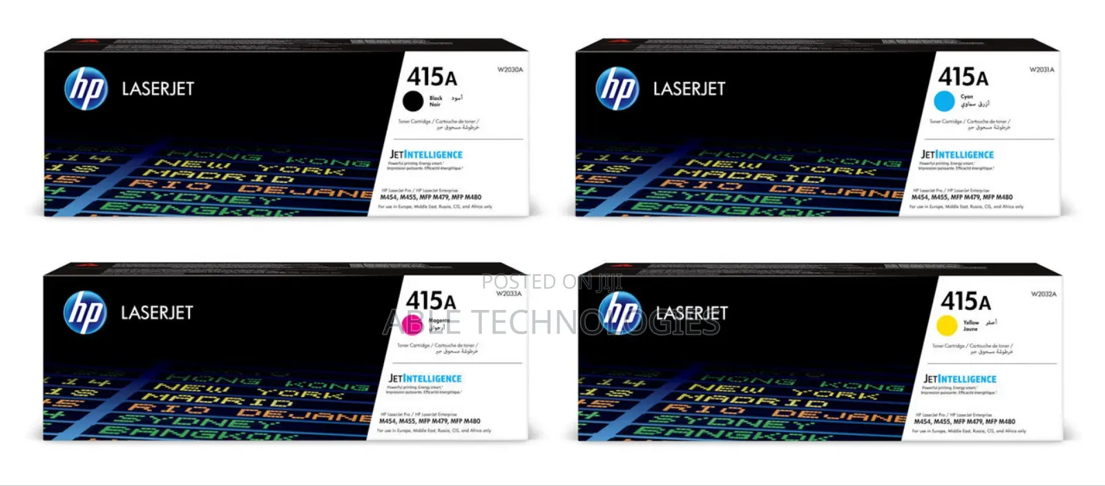 HP 415a Original Genuine Toners for HP(M479fdw)And Servicing of All HP