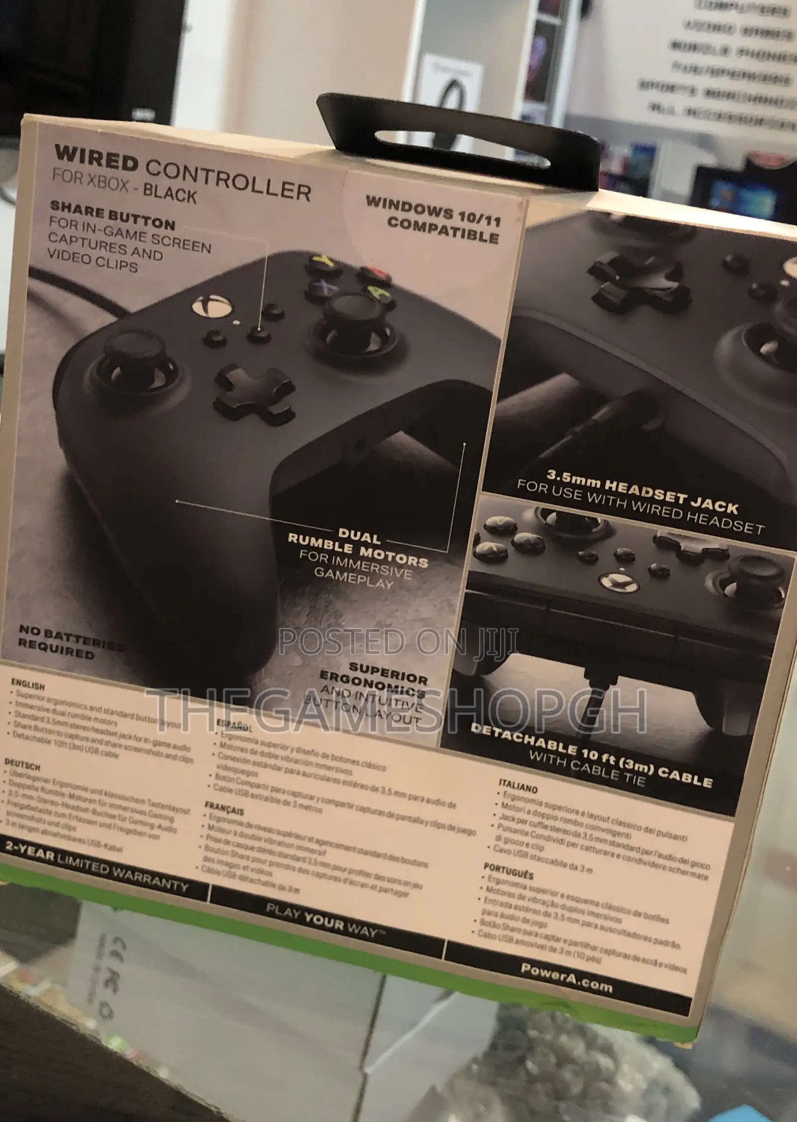 Powera Wired Controller for X Box