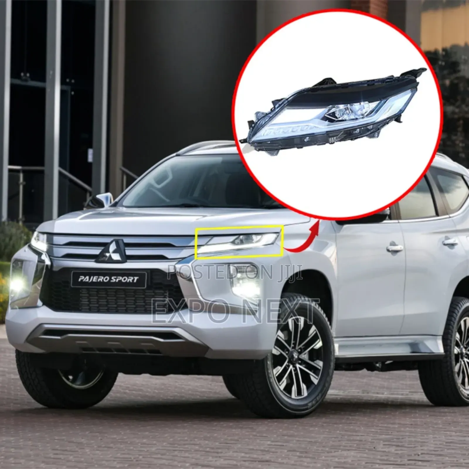 Led Headlight Assembly For Mitsubishi Pajero Sport Montero 2020-2022