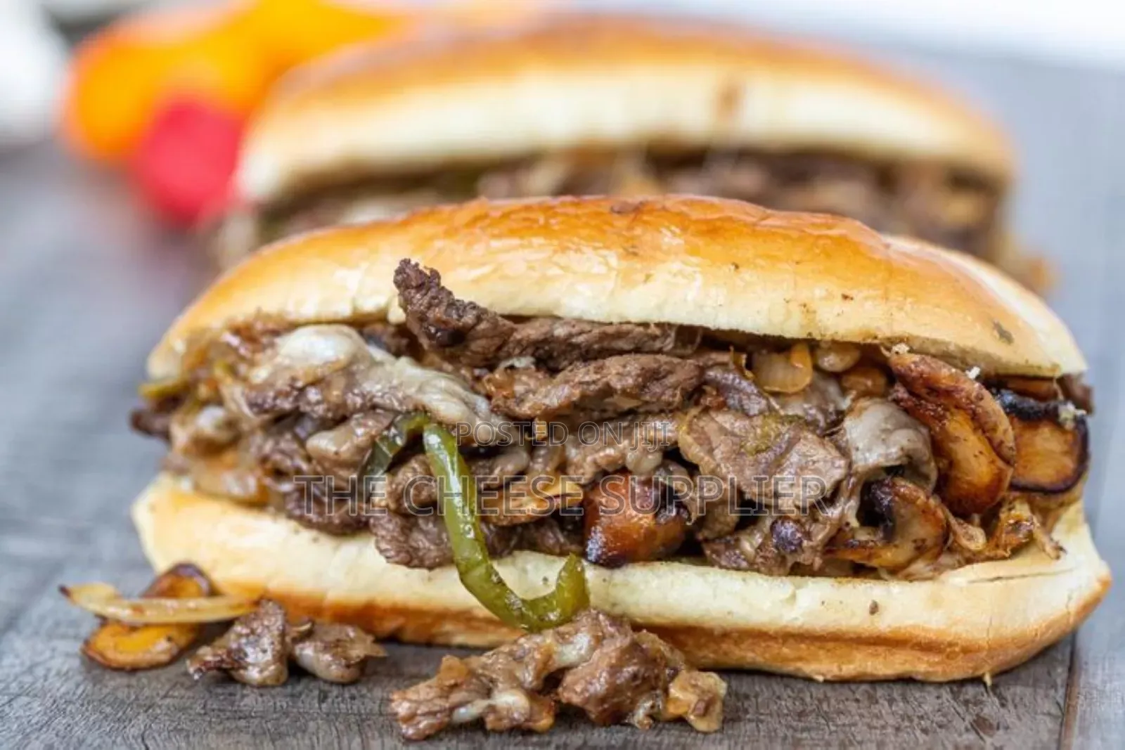 Beef Philly Cheese Steak Sandwich