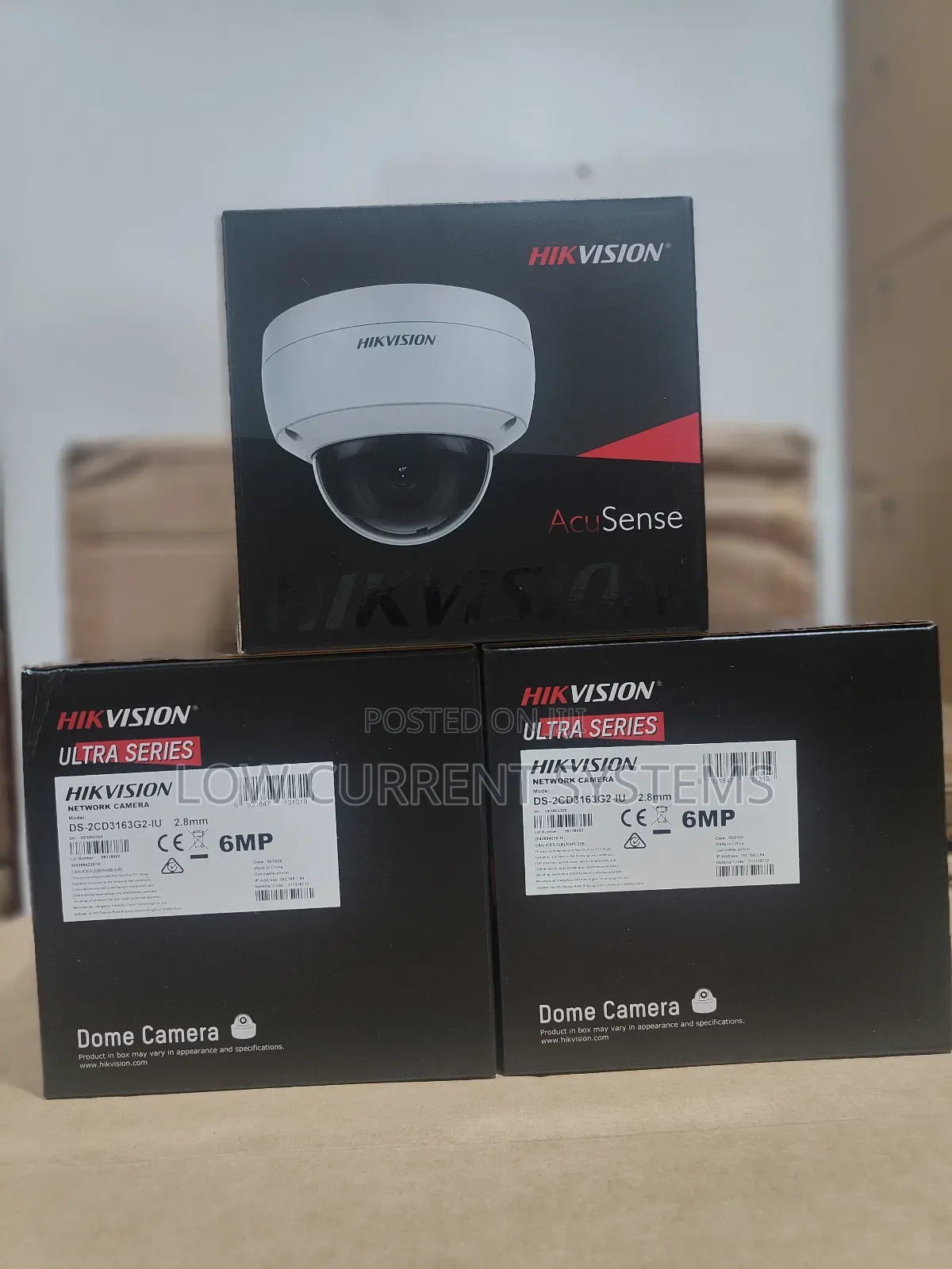 Hikvision IP 4MP Dome Acusence Audio Camera DS-2CD2143G2-IU