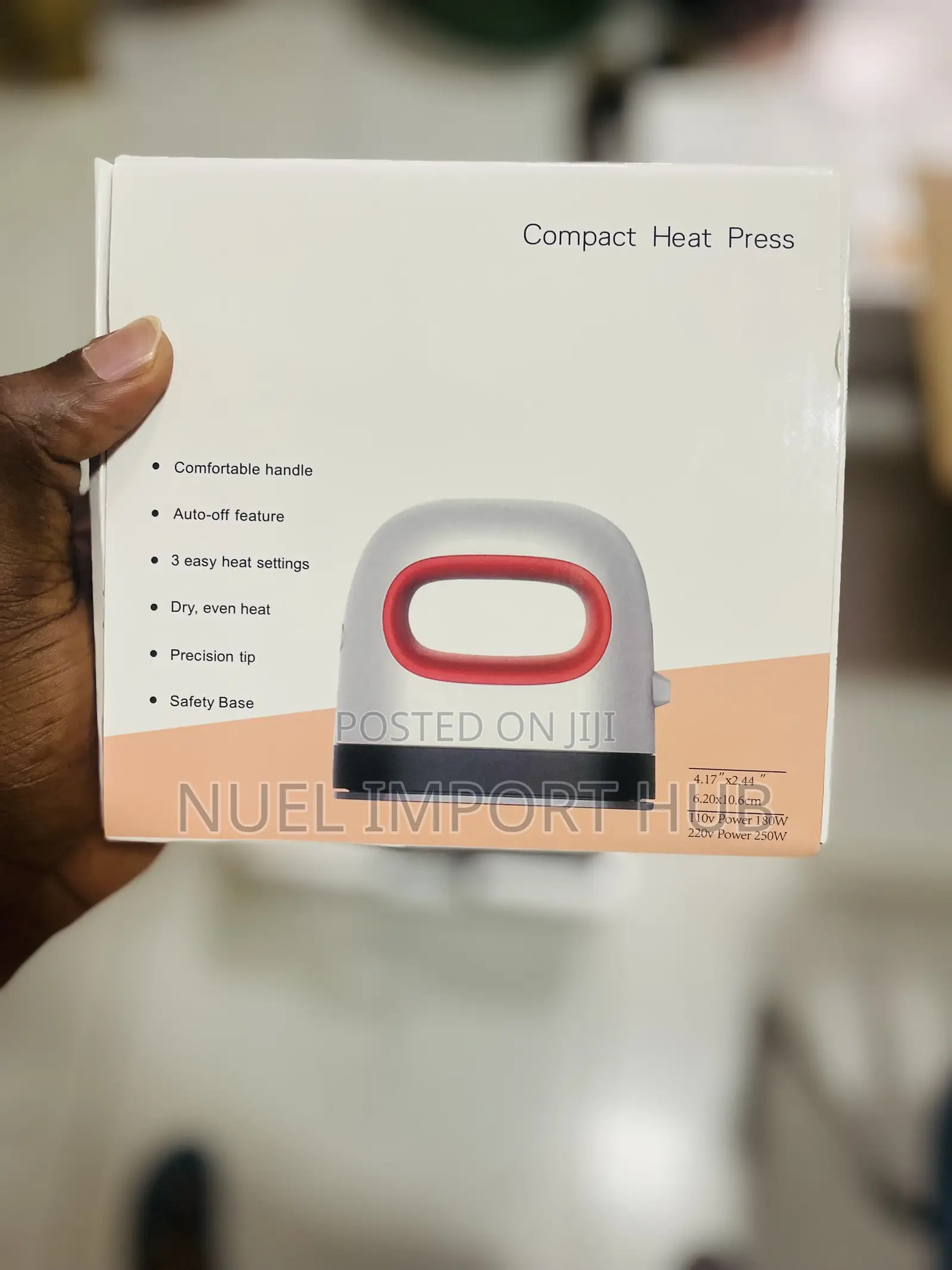 Easy Mini Heat Press Machine Iron Available