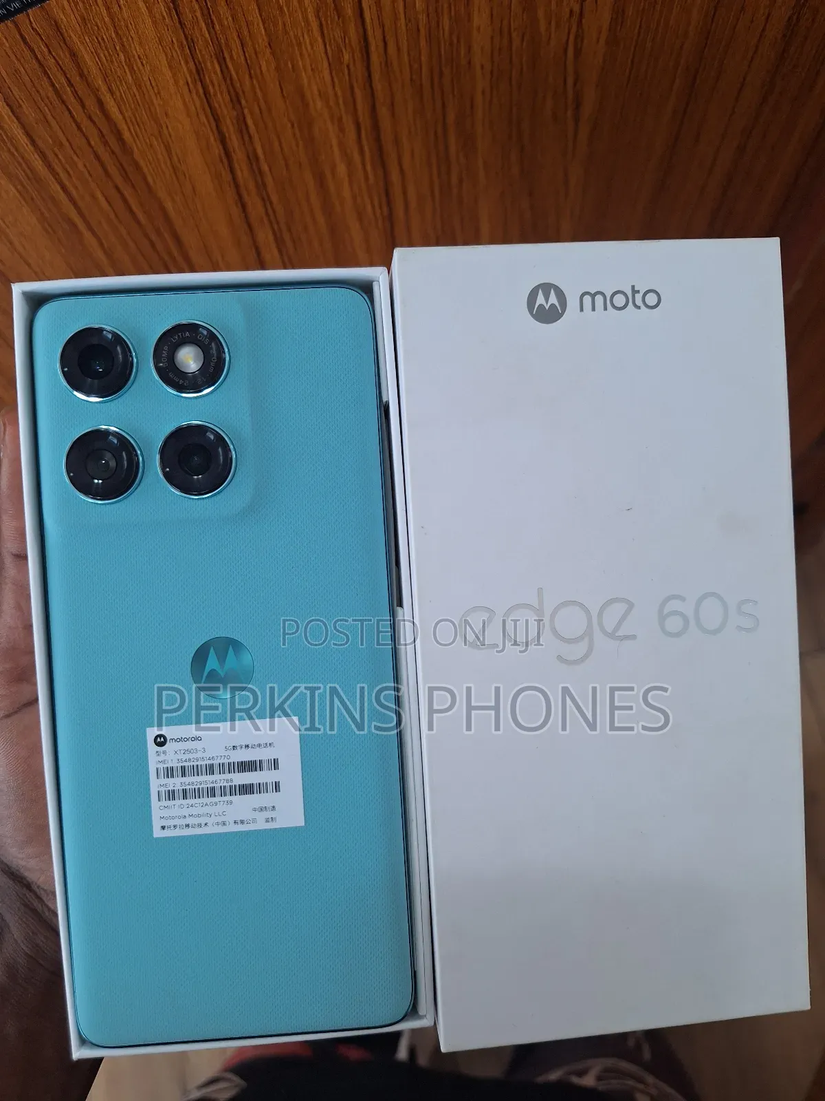 New Motorola Edge 60 Fusion 512 GB Blue