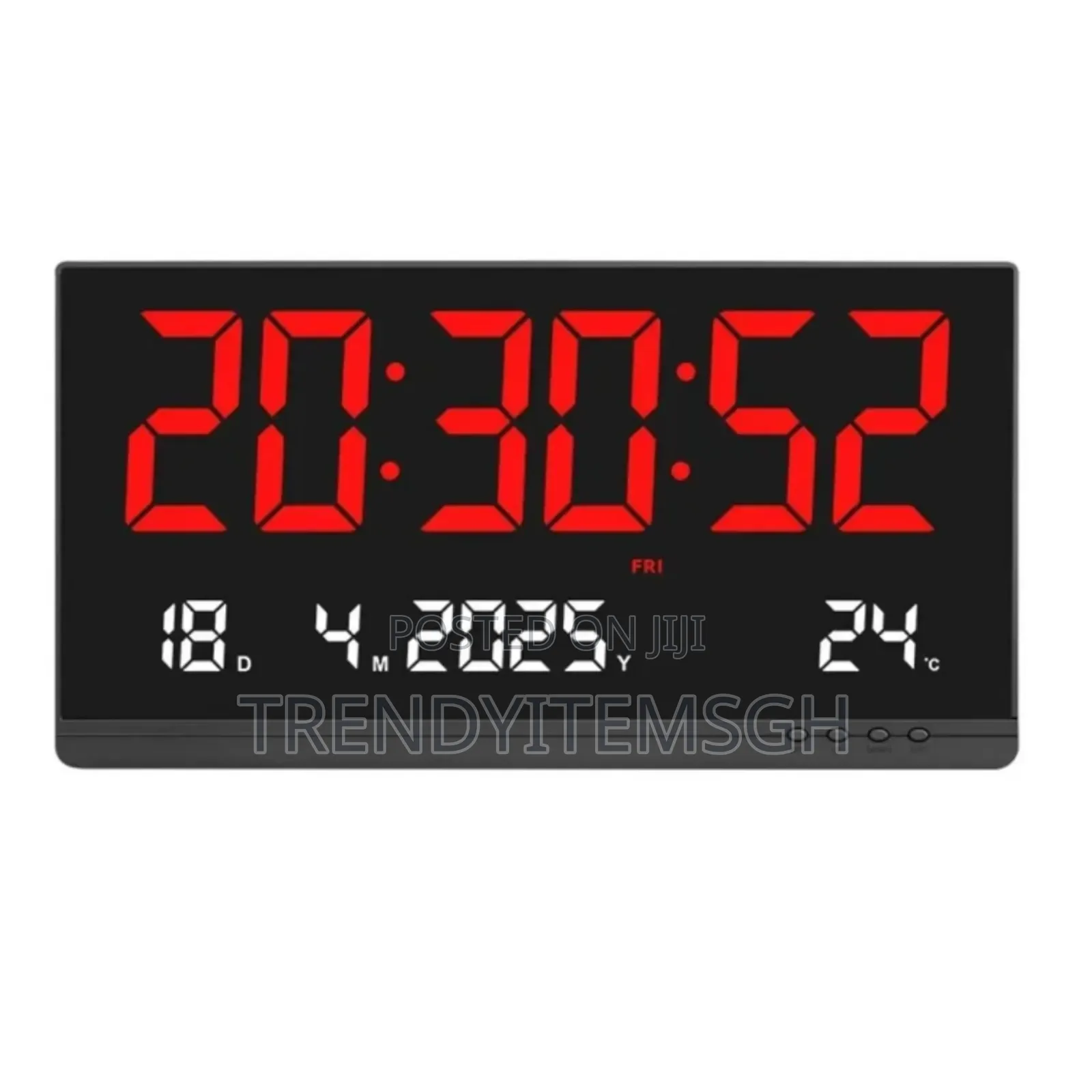 Super Large Screen Led Display Wall Mounted Digital Clock