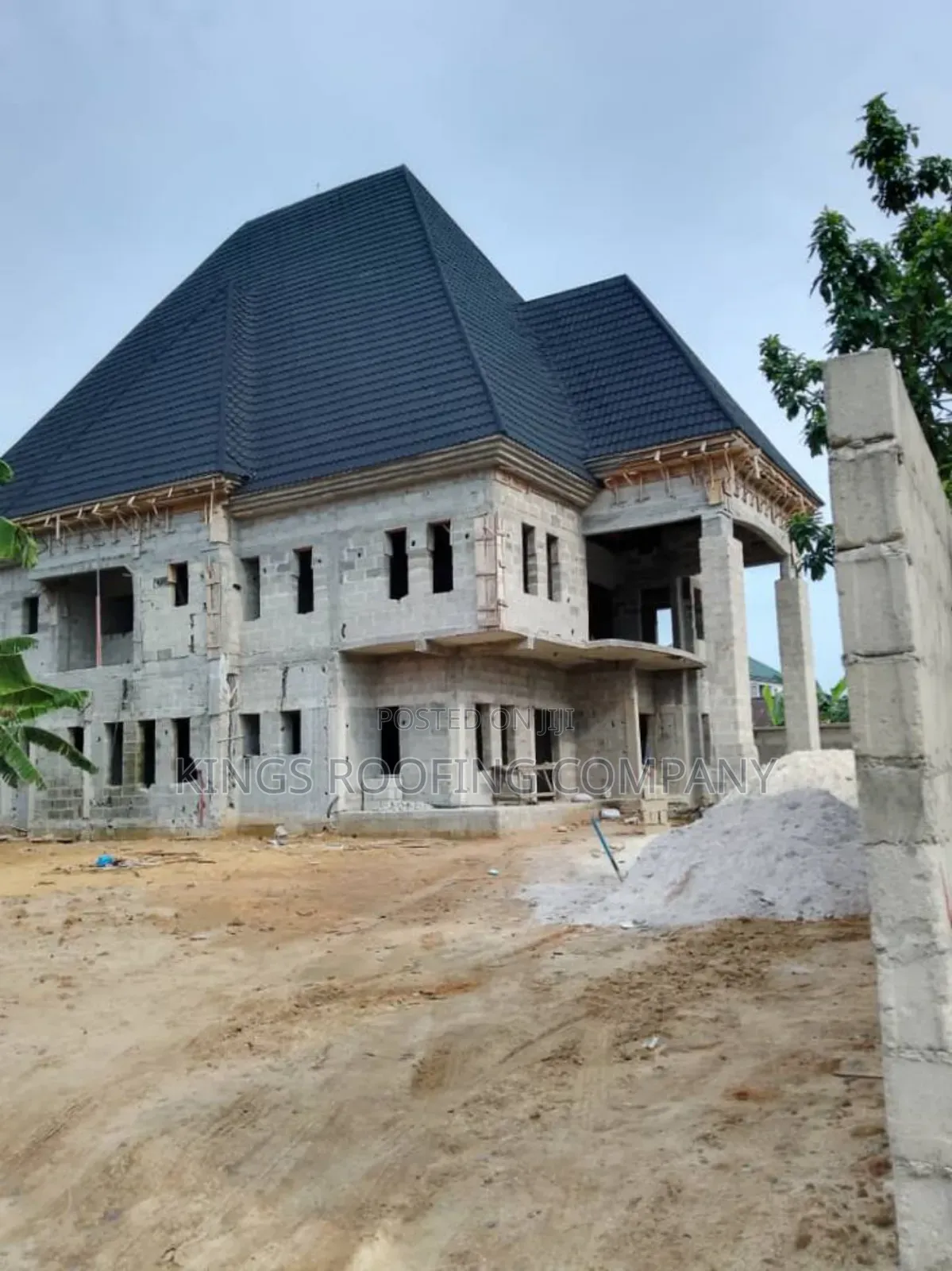 Triangular Form Euro Roofing Tiles Project by Kings Roofing