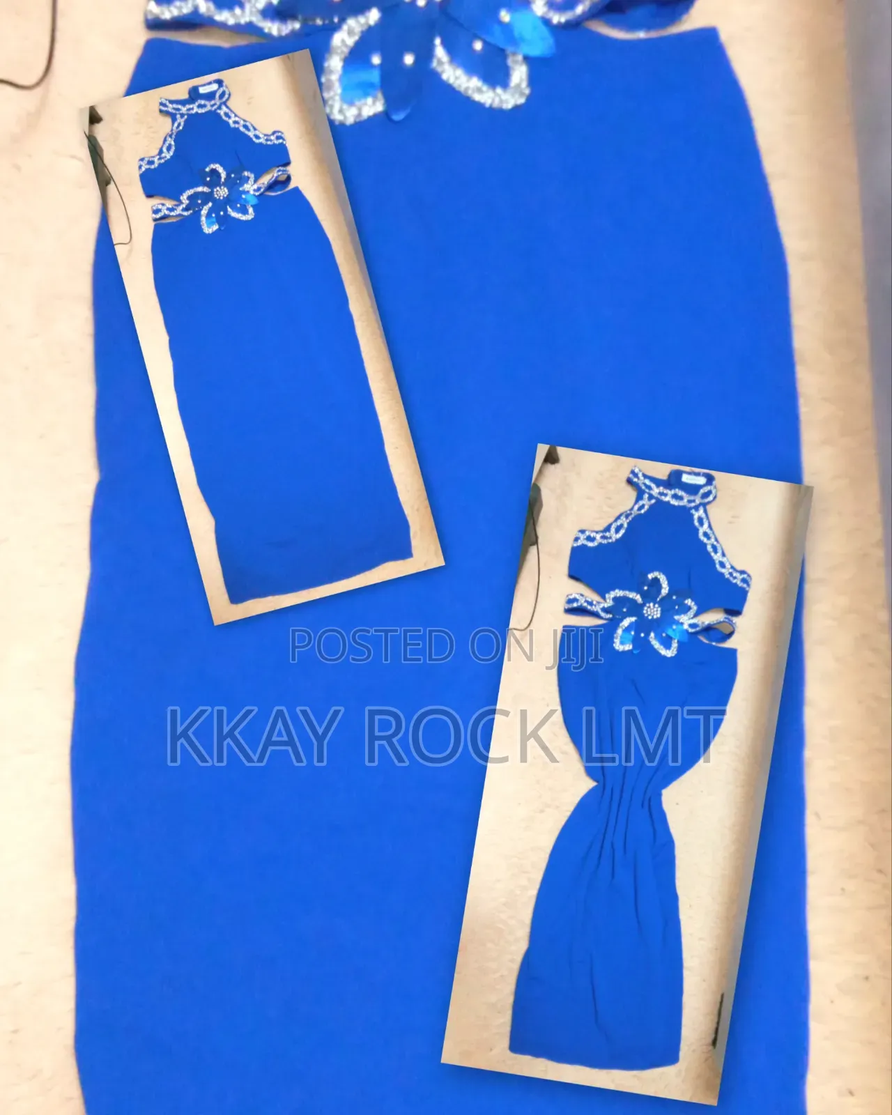 Blue Straight Dress