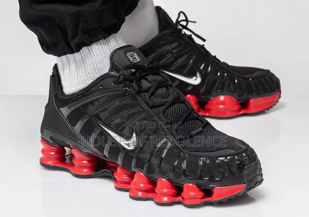 Skepta X Nike Shox Tl Black Red Sneakers