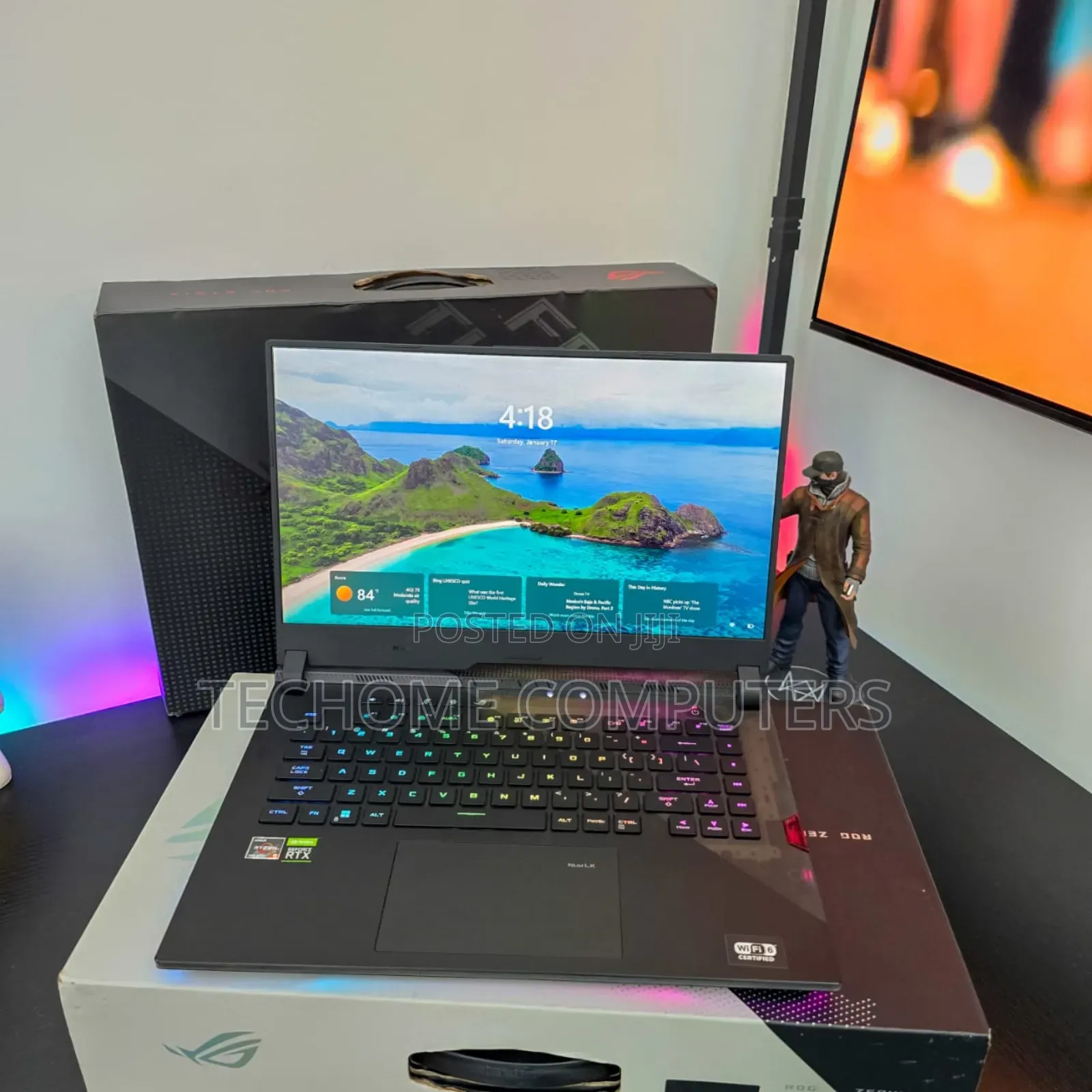 Laptop Asus ROG Strix SCAR 15 16GB AMD Ryzen 9 SSD 1T