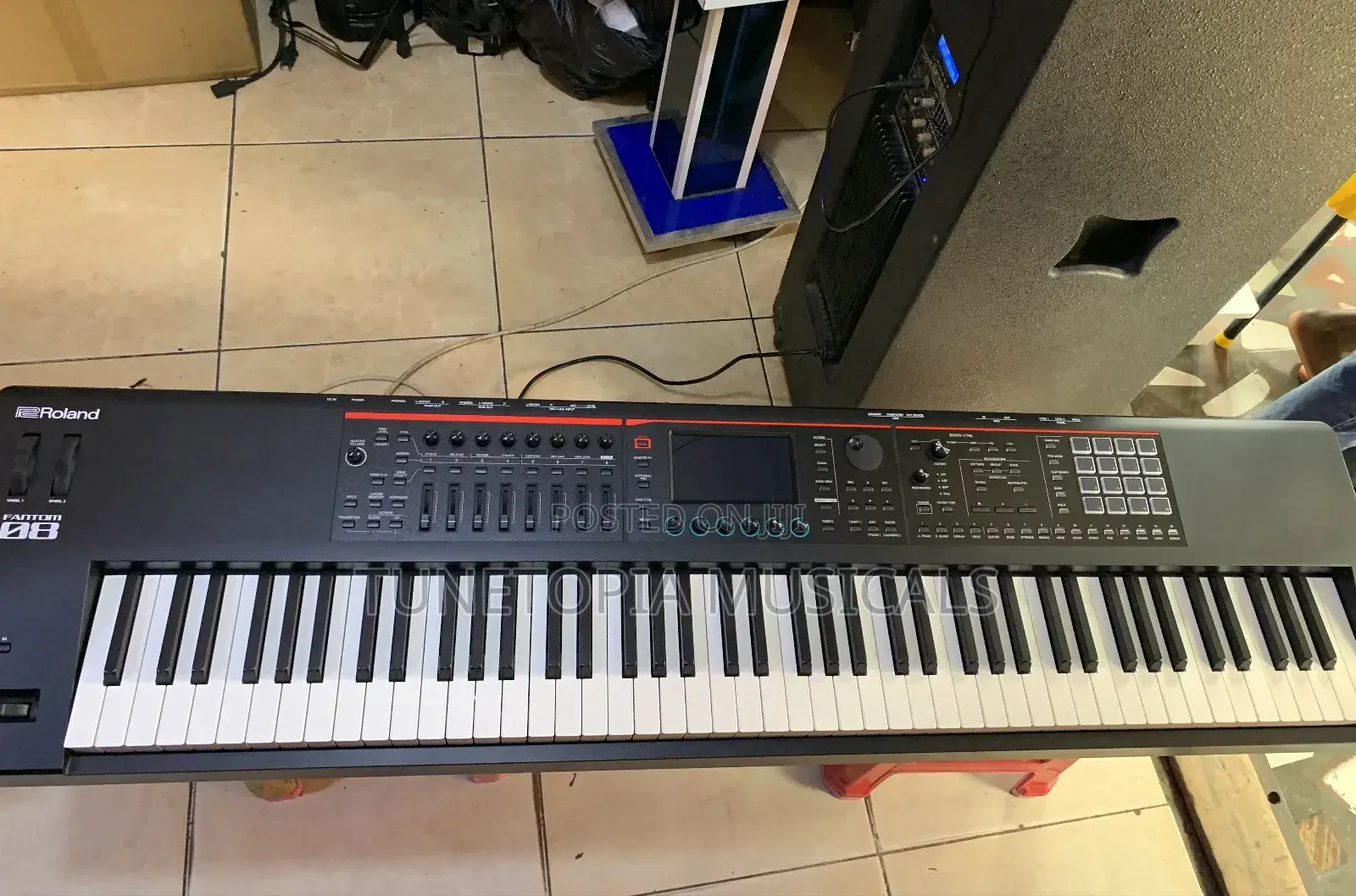 Roland Fantom-08 Music Workstation Keyboard.