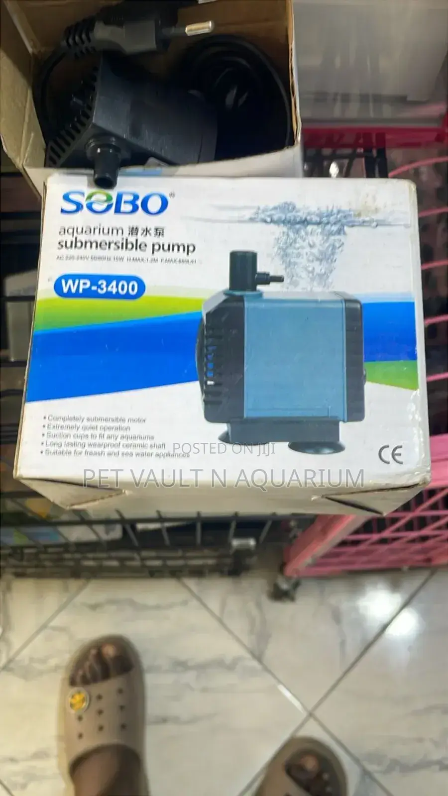 Submersible Sobo Pump (15w)