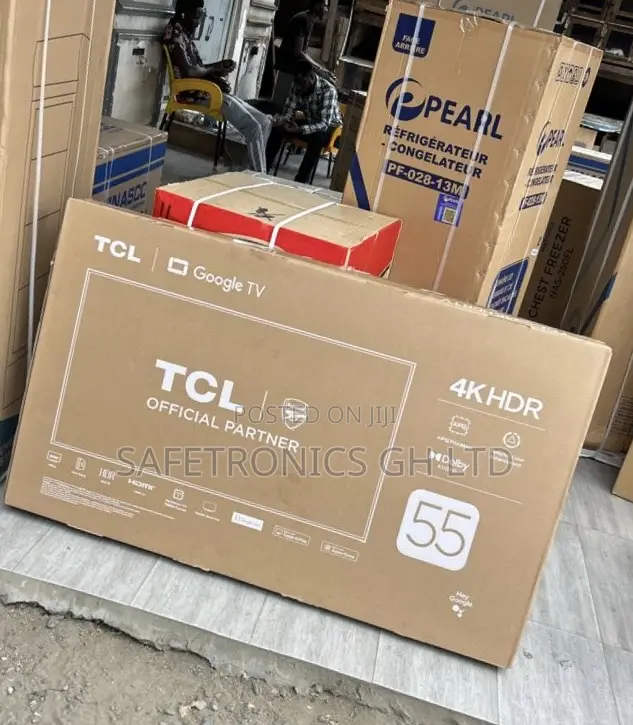 Smart Android Frameless 55 Inch Uhd TCL P635 Ultra Modern Tv
