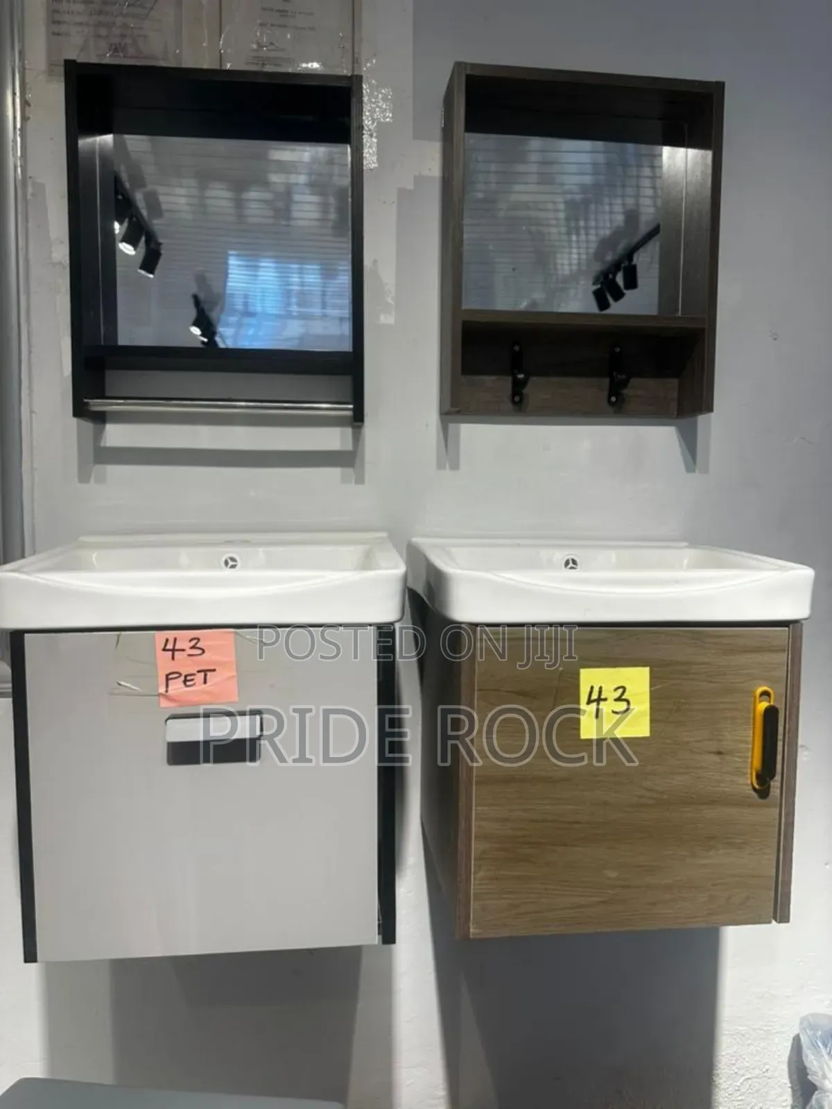 Small Cabinet Basin With Waste Trap, Vanity Basin