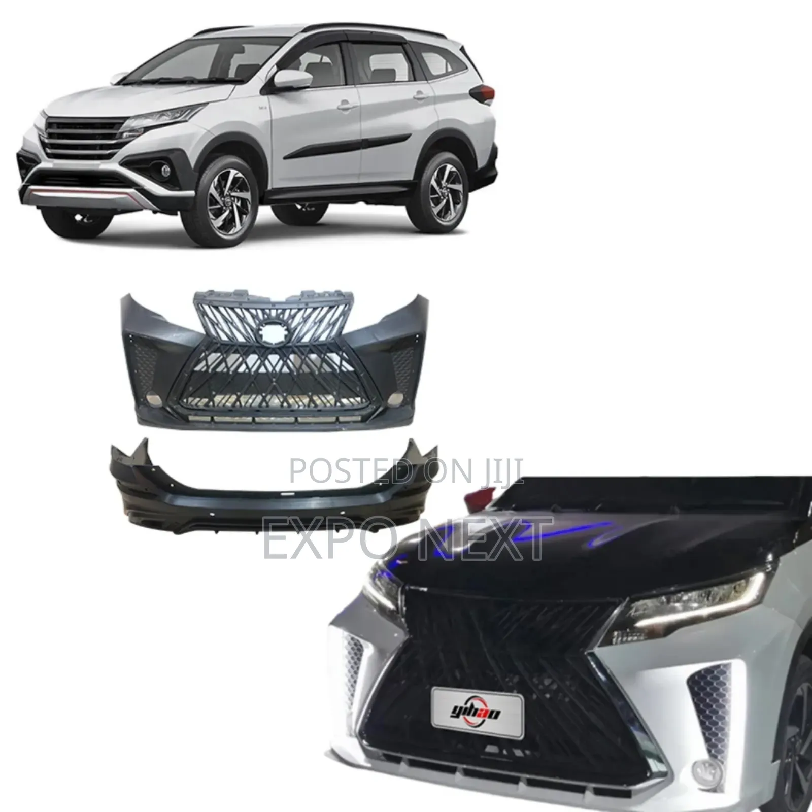 Front Bumper For Toyota Rush 2018-2022