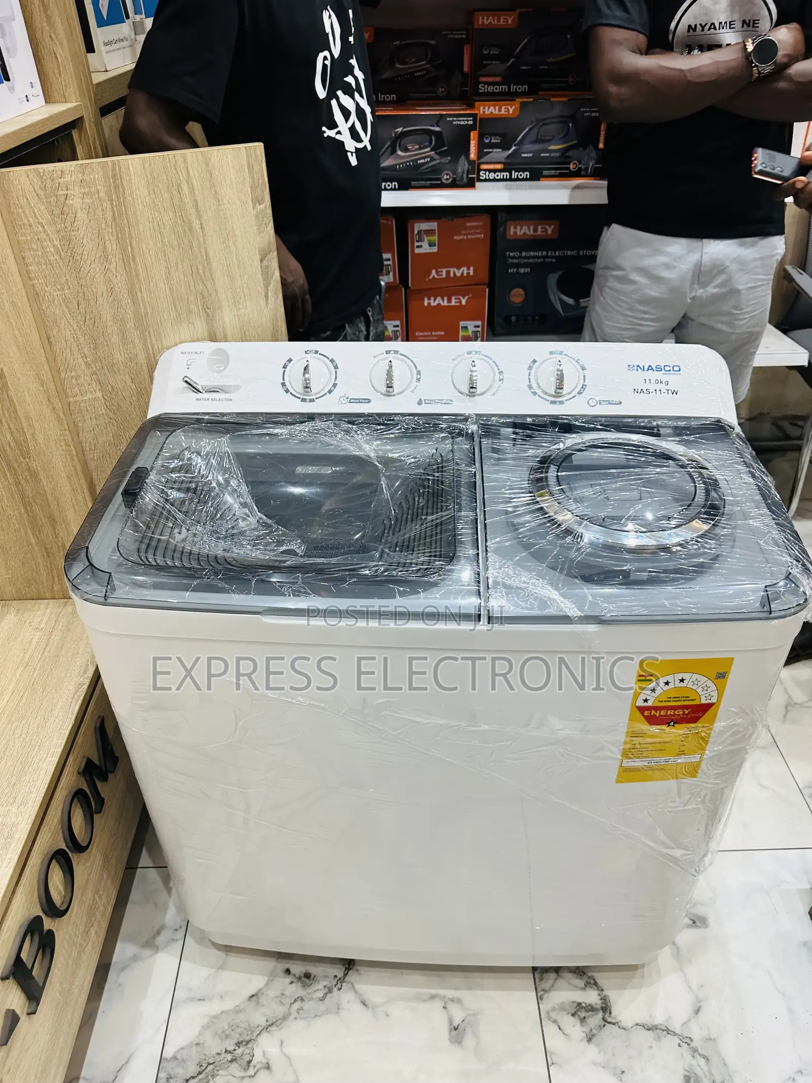 Available Now at Store 15kg Topload Twintub Washing Machine Nasco