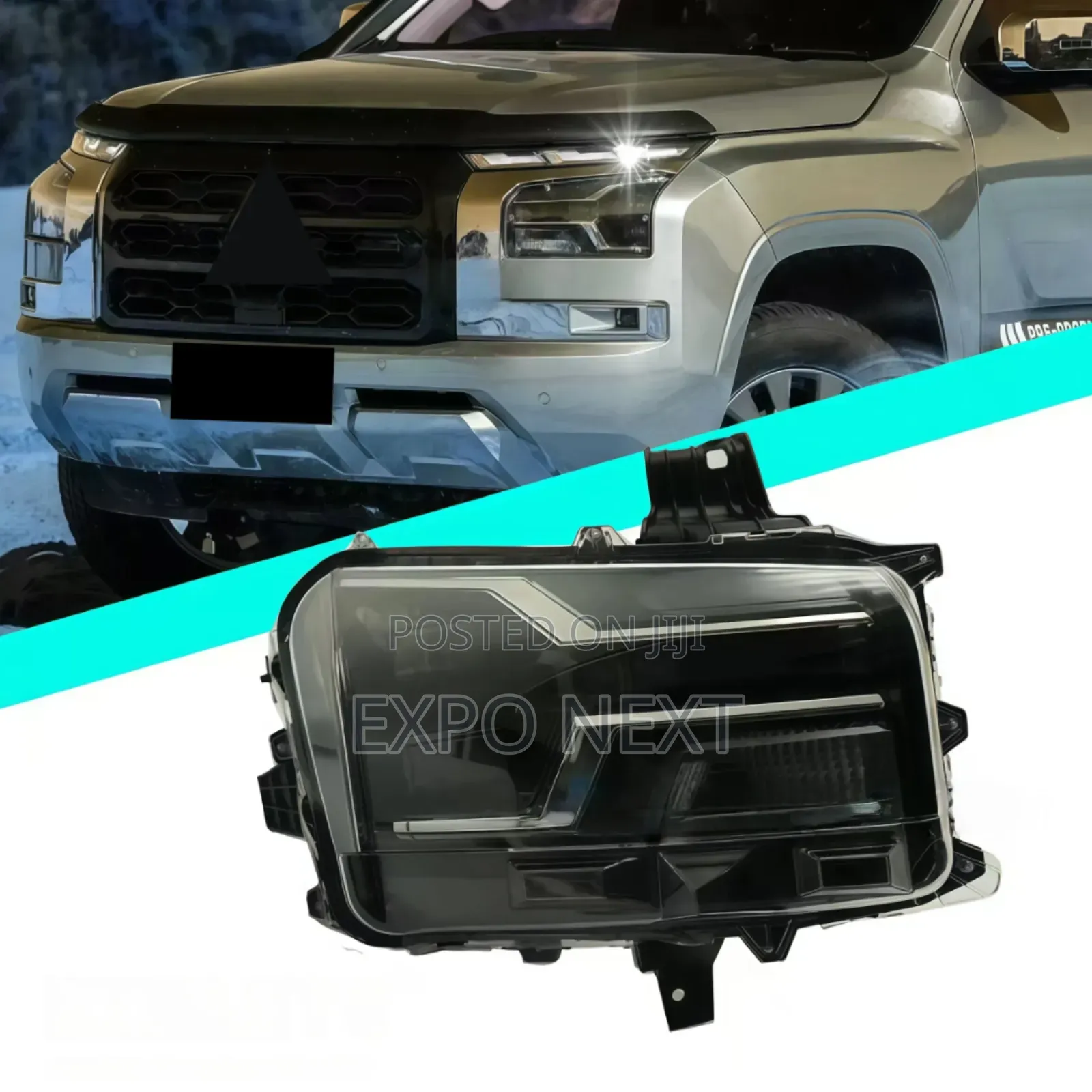 Led Headlight For Mitsubishi Trition L200 2023-2025
