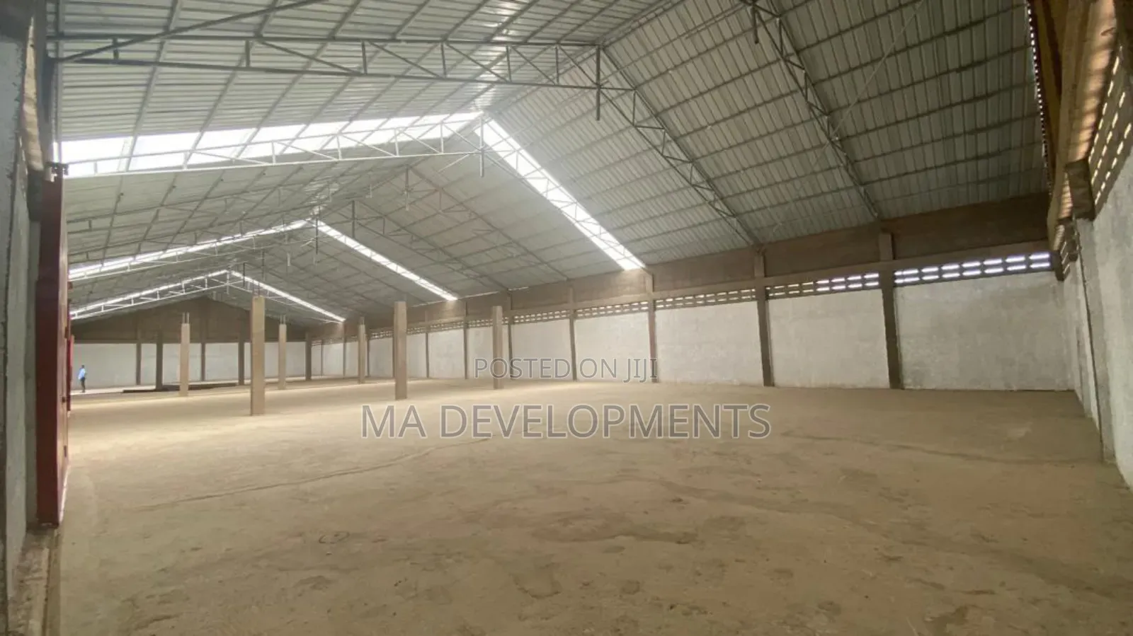 1000 Square Meter Warehouse for Rent at Weija