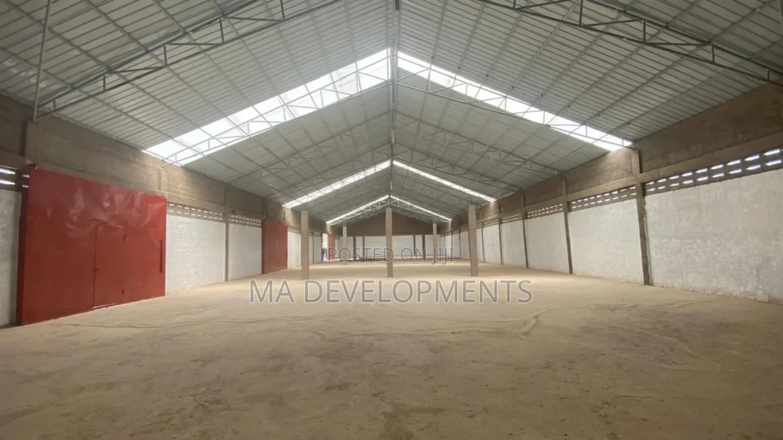 1000 Square Meter Warehouse for Rent at Weija