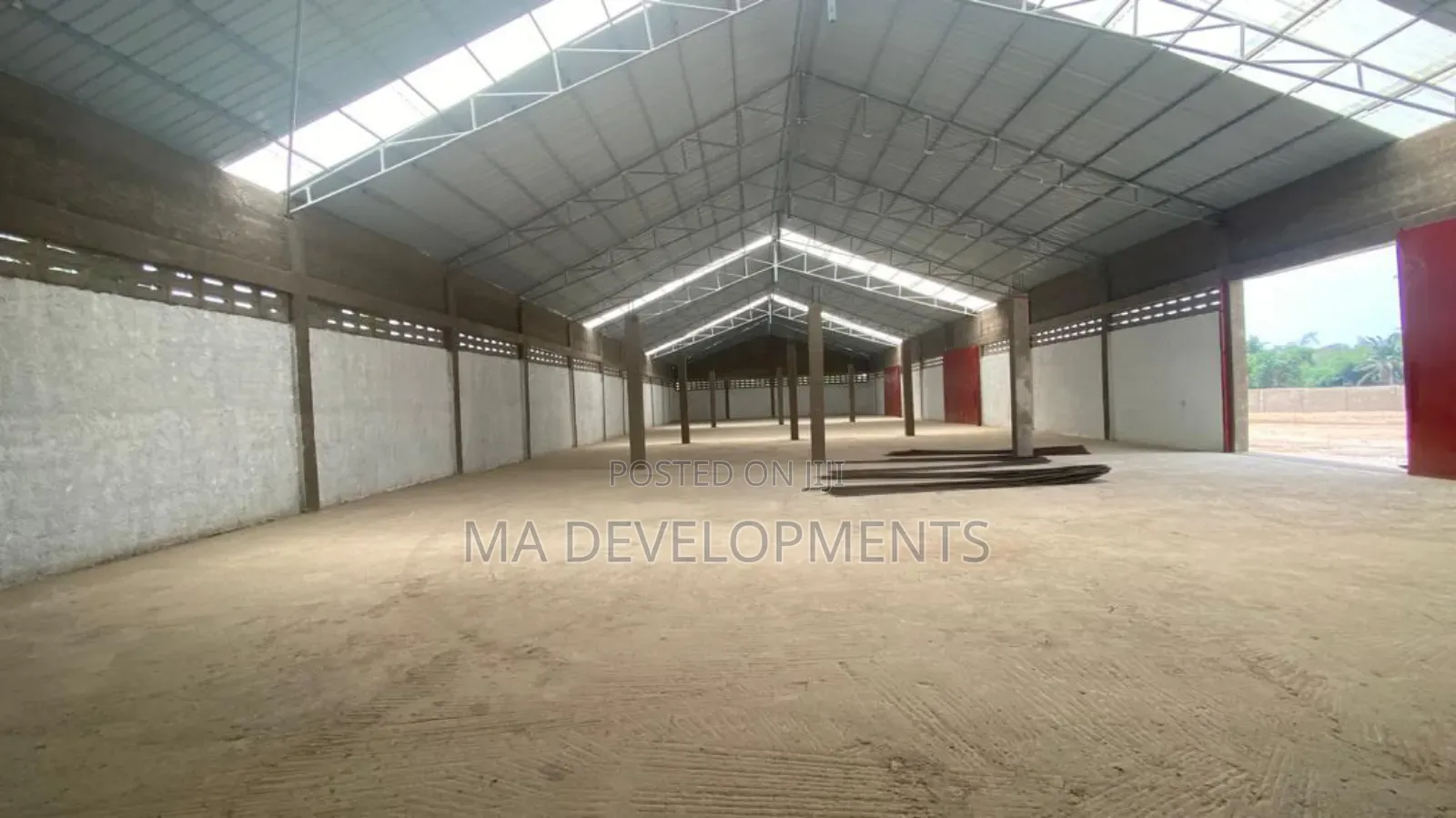 1000 Square Meter Warehouse for Rent at Weija
