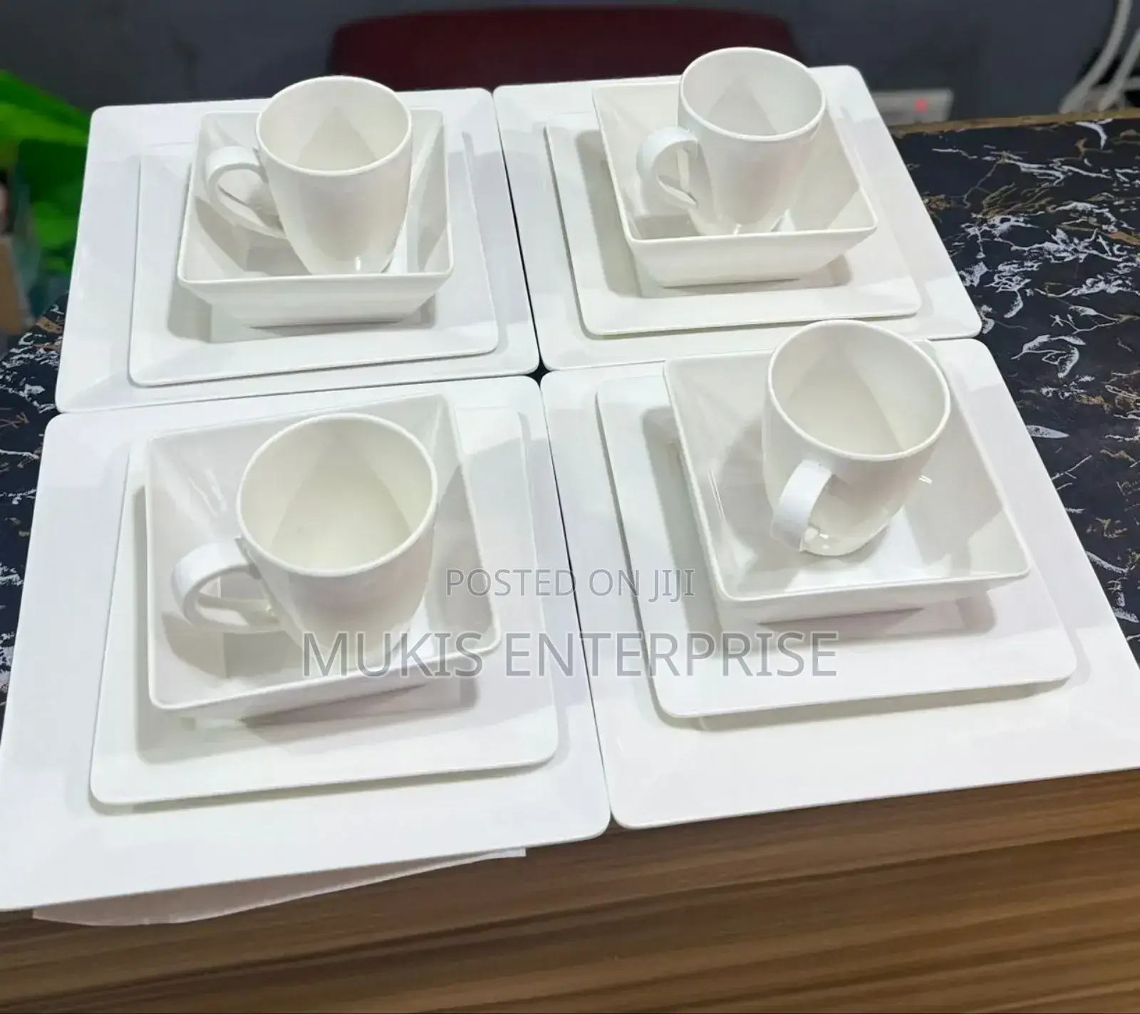 16pcs Melamine Dinnerware Set
