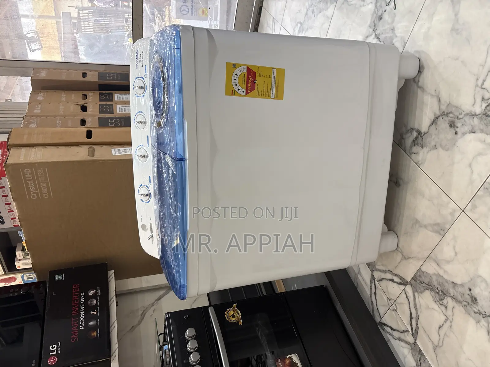 Twin Tub Washing Machine Nasco 15kg Spin Dry 