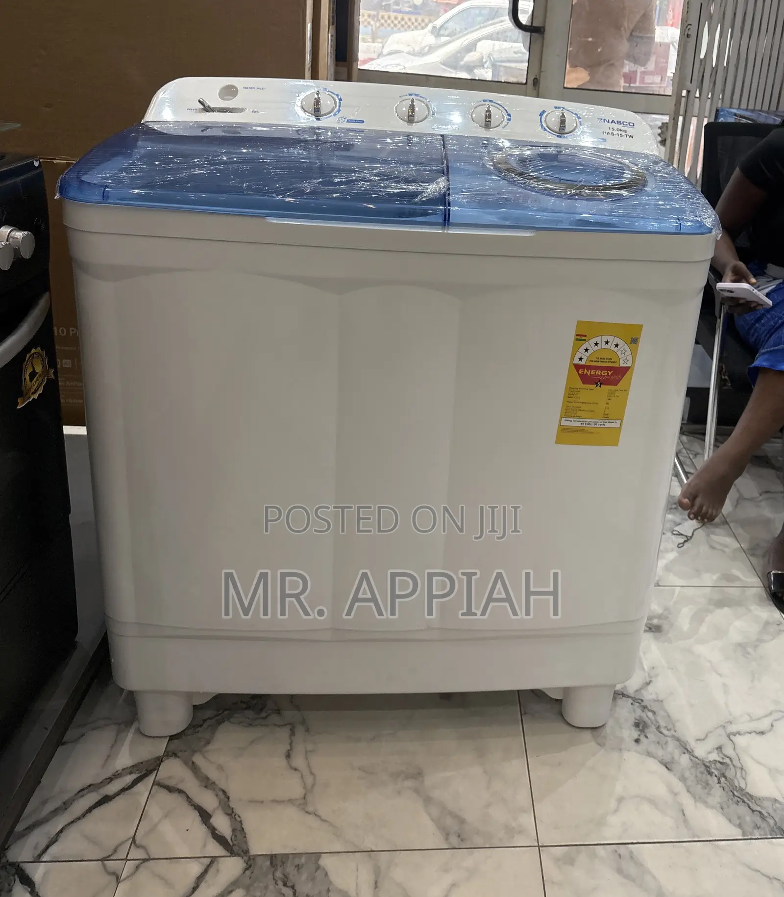 Get Lovely Nasco 15kg Spin Dry(Washing Machine) 