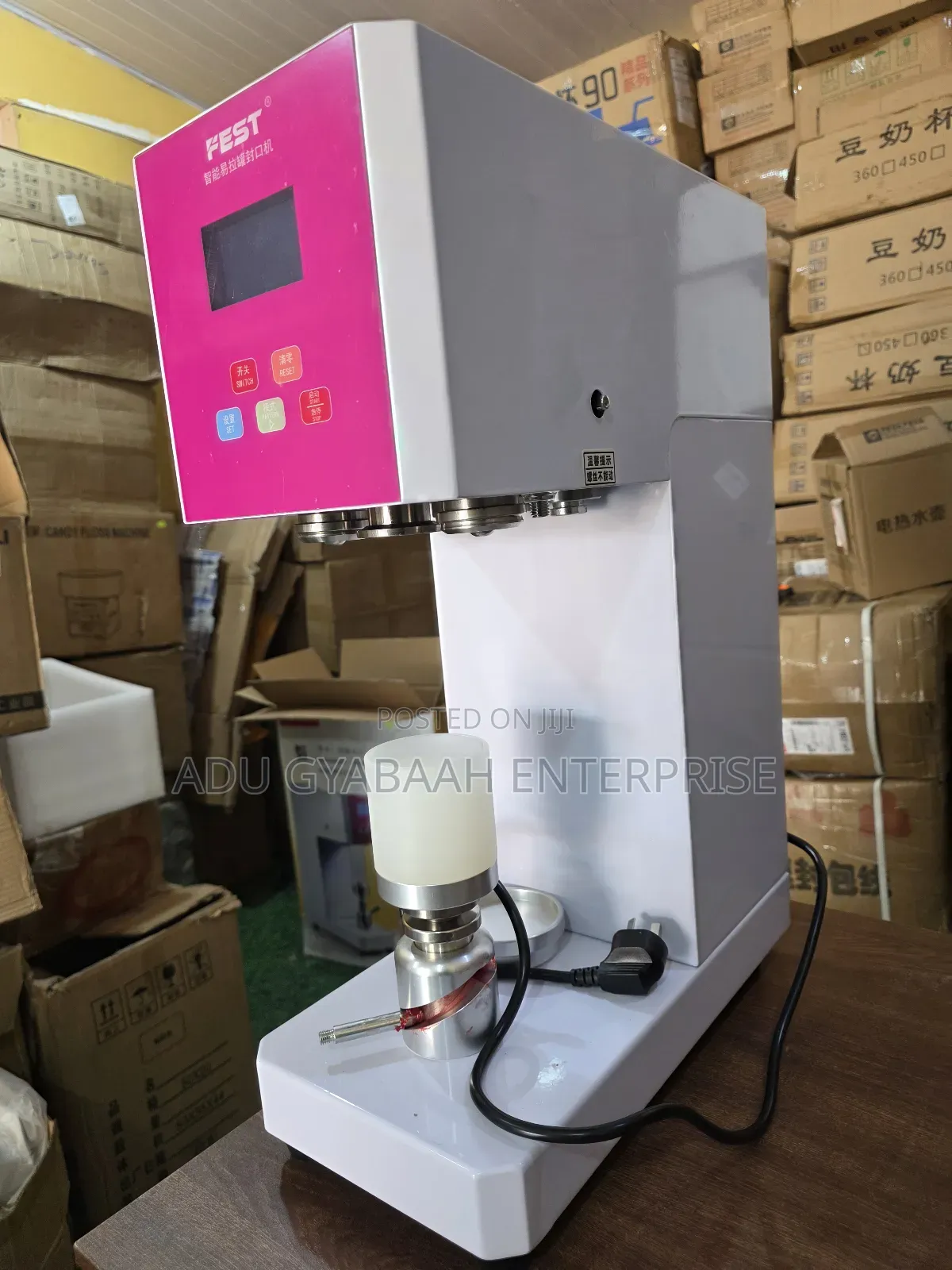 Intelligent Semi-automatic Can Sealing Machine