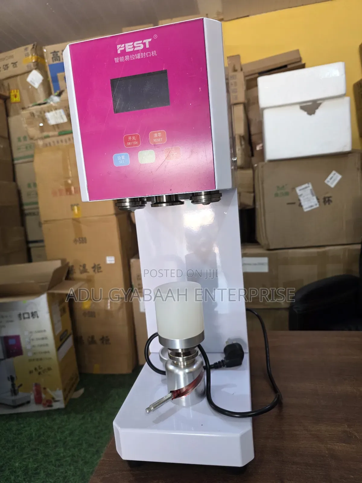 Intelligent Semi-automatic Can Sealing Machine