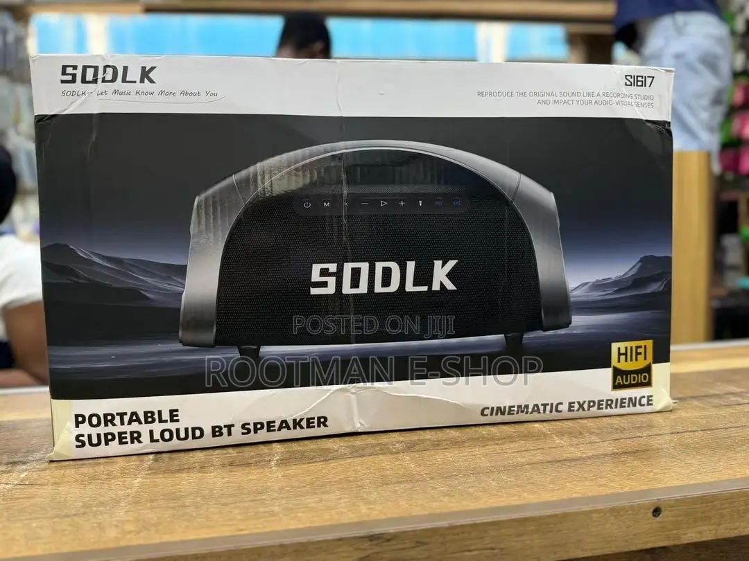 Sodlk S1617 Premium Bluetooth Speaker With Subwoofer, 320w Waterproof
