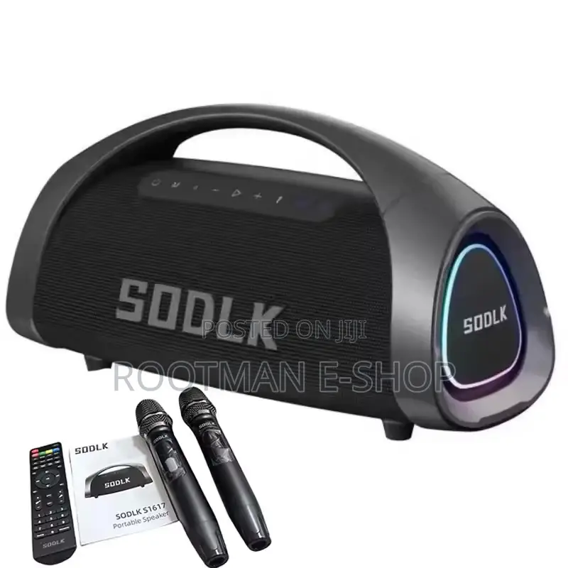 Sodlk S1617 Premium Bluetooth Speaker With Subwoofer, 320w Waterproof