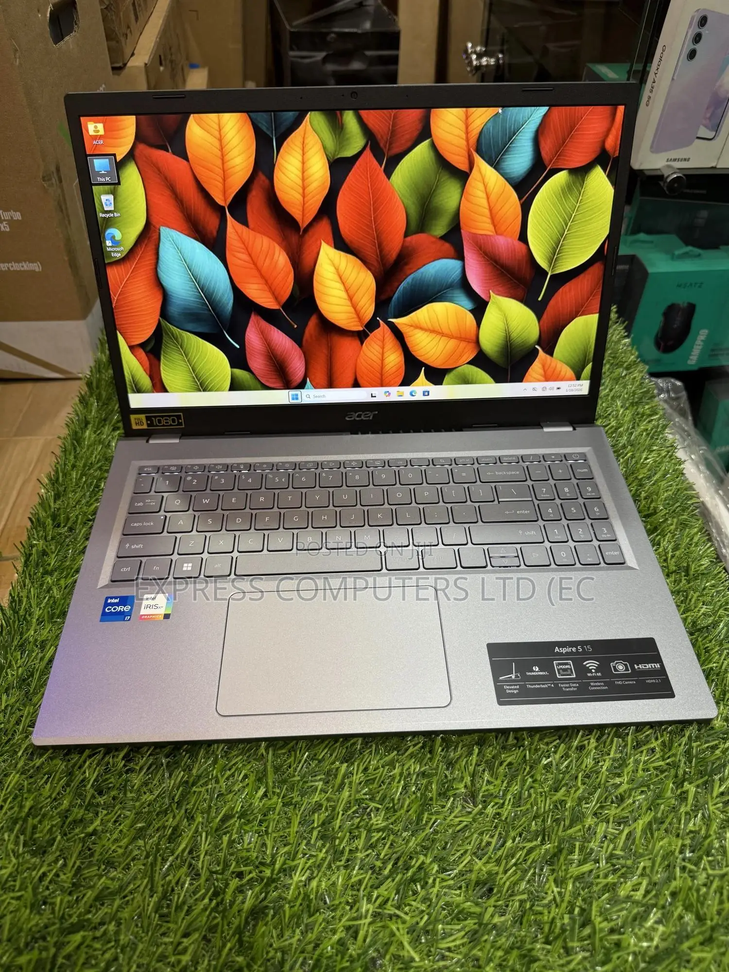 Laptop Acer Aspire A515-52g 16GB Intel Core I7 SSHD (Hybrid) 512GB