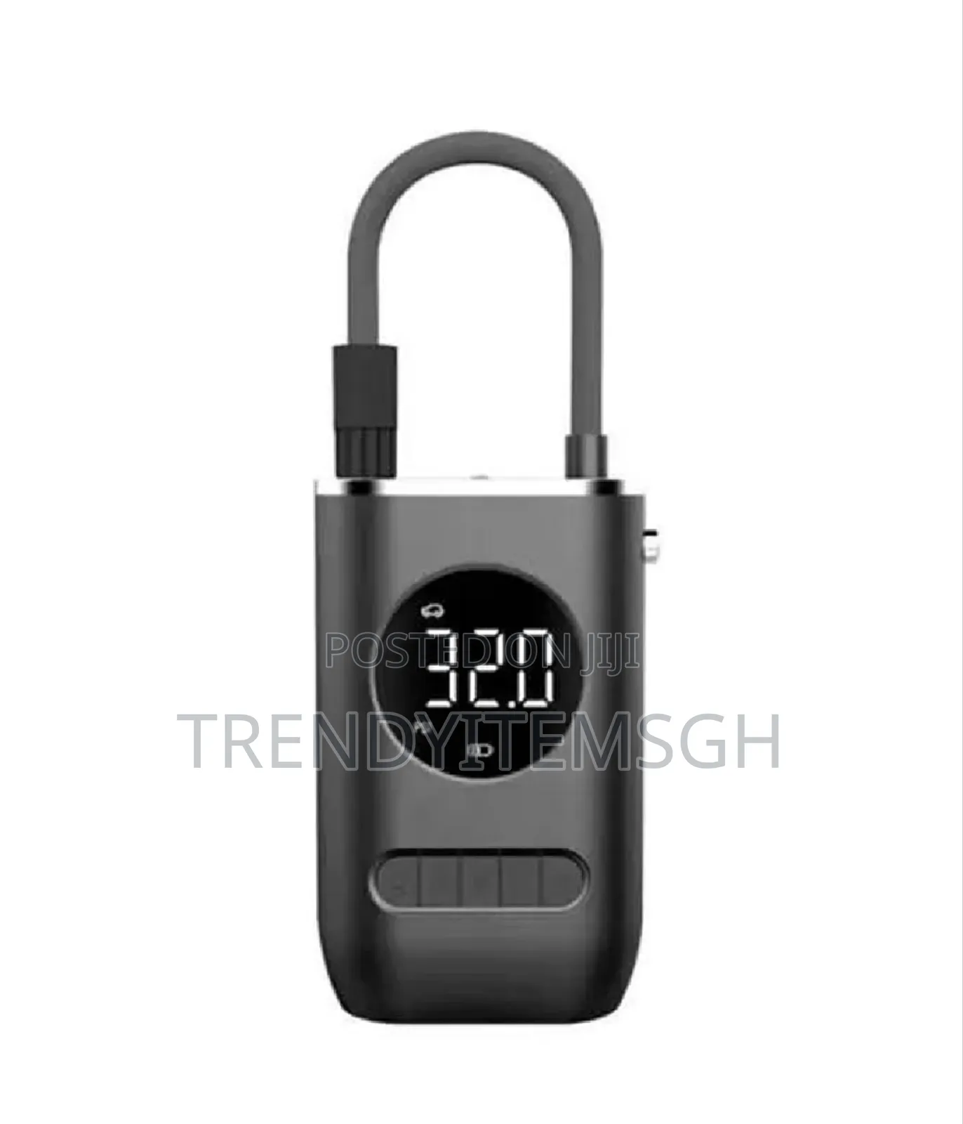 Portable Handheld Digital Rechargeable Tire Pump With Led Light