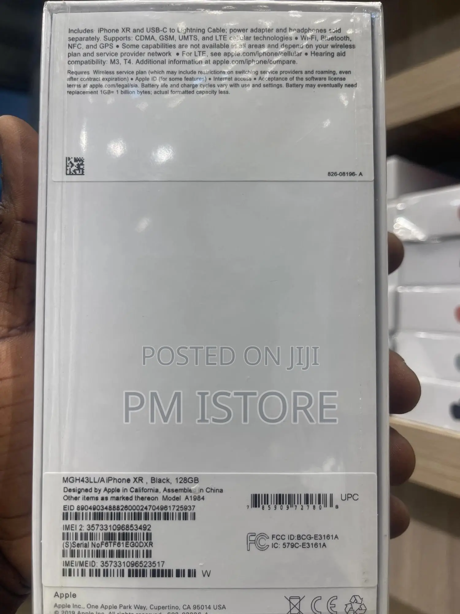 New Apple iPhone XR 64 GB White