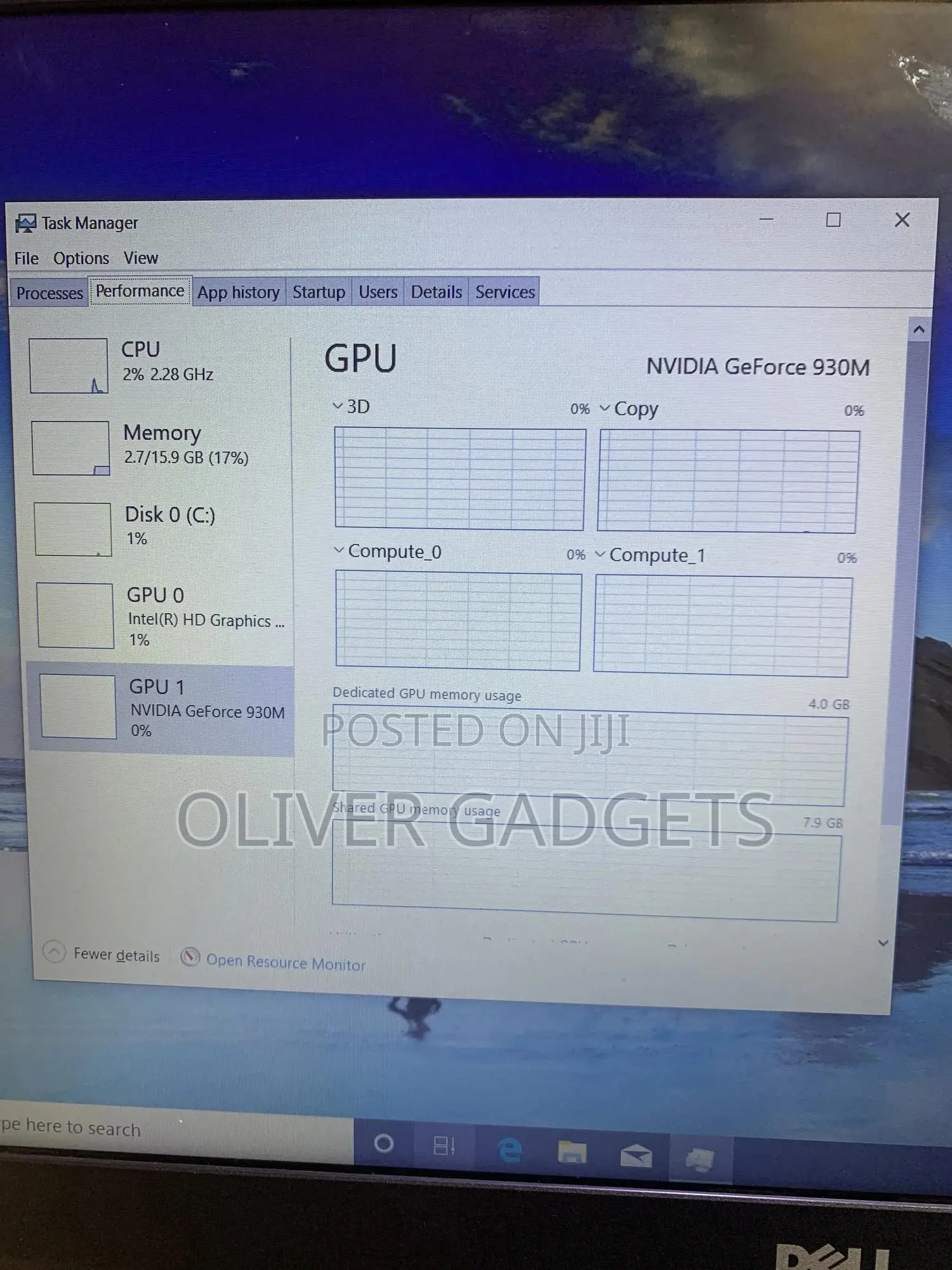 Laptop Dell Inspiron 5558 16GB Intel Core i5 SSD 256GB