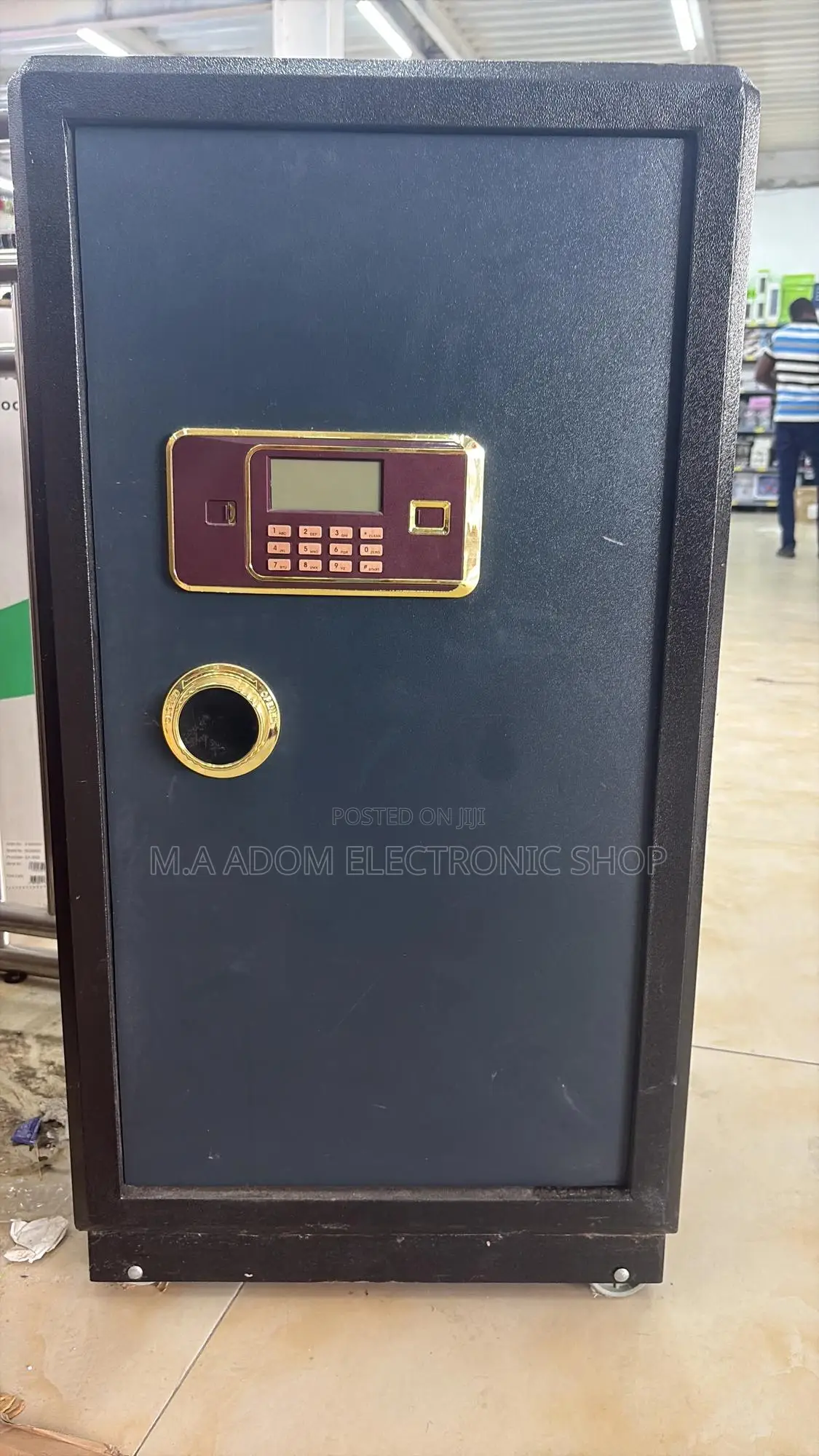 120 Kg Grey Color Fireproof Security Safe Box