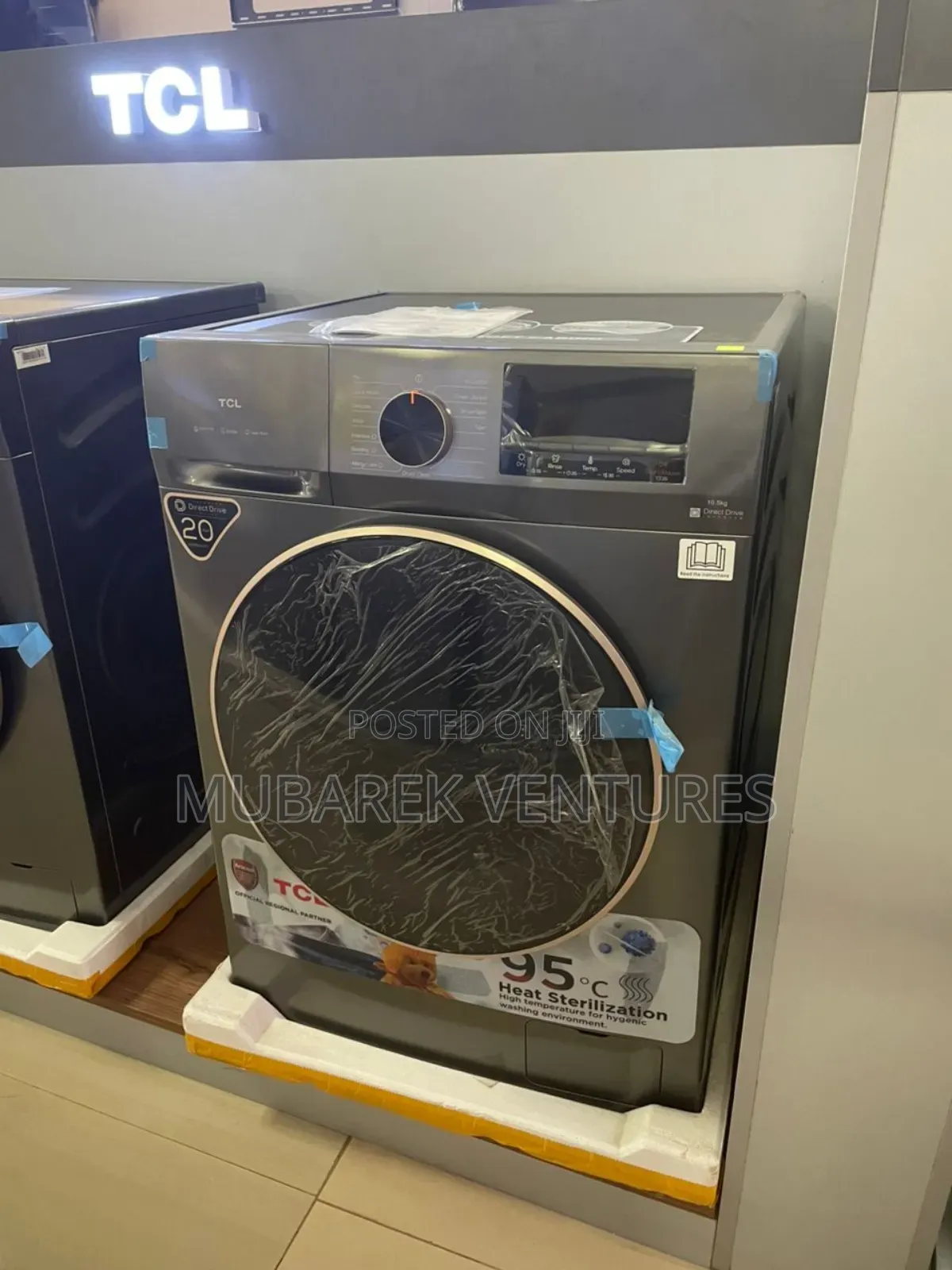 Tcl Front Load Inverter 8kg Washing Machine