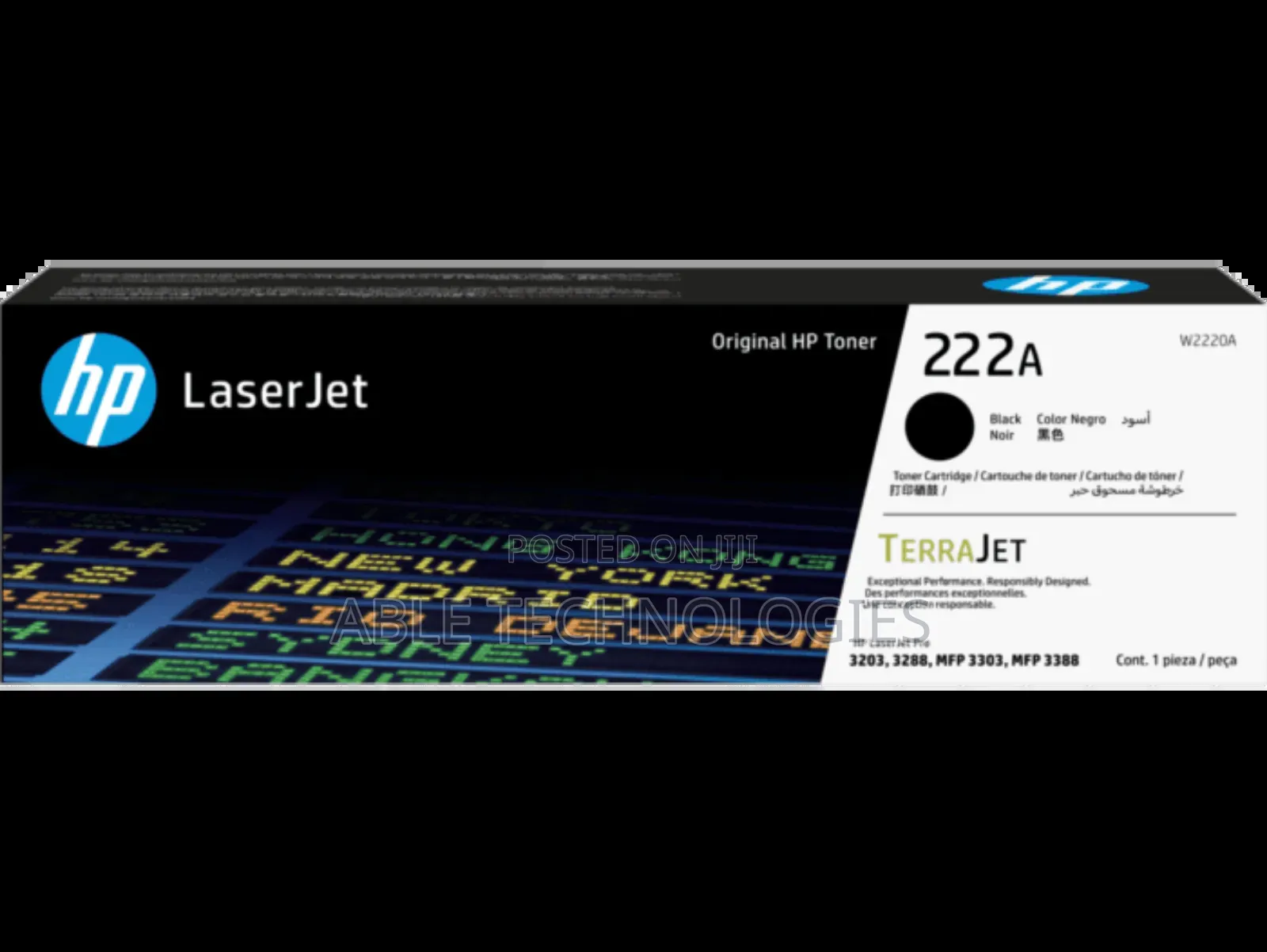HP 222a Original Toner Cartridge High Yield