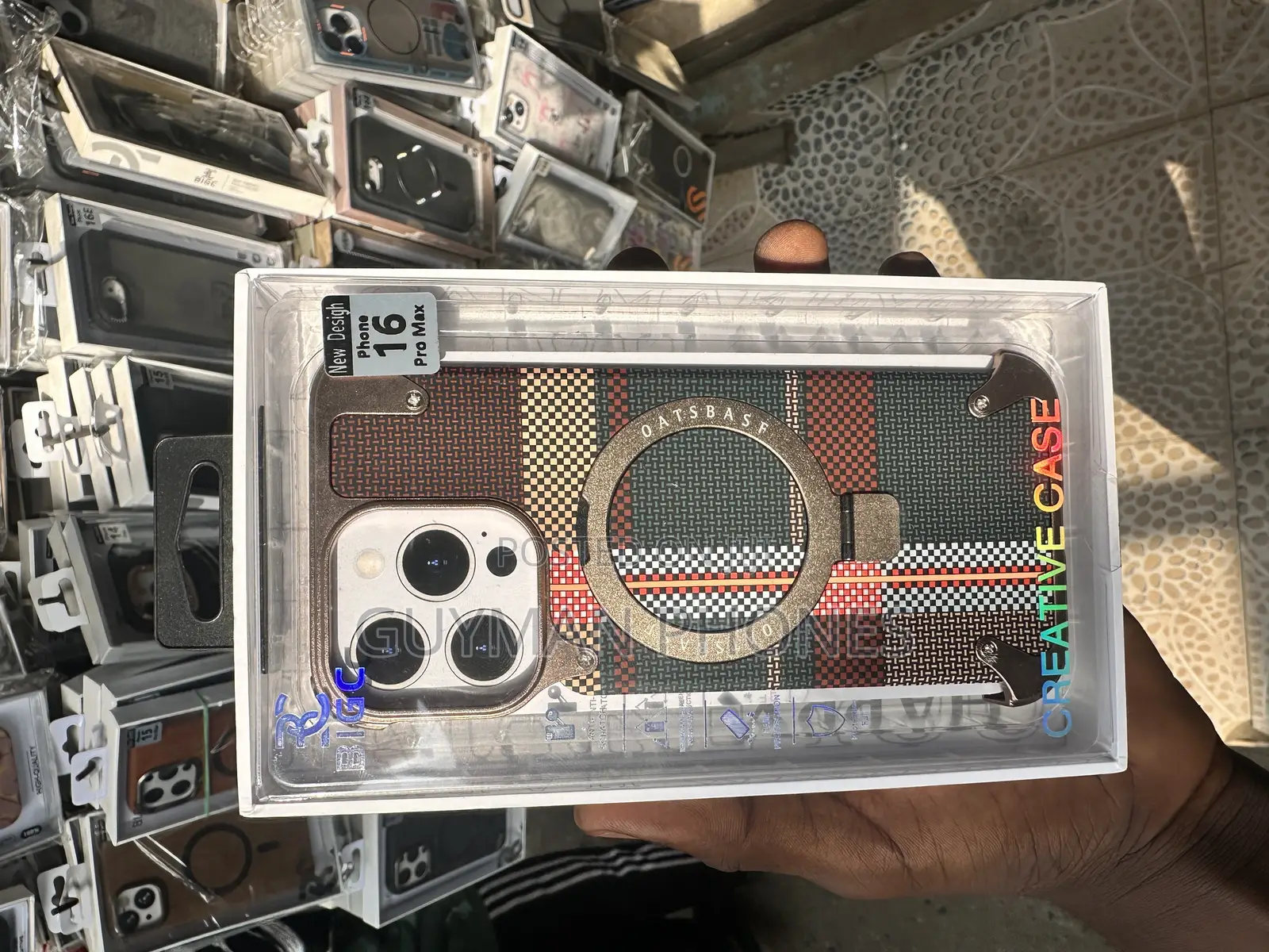 Oatsbase African-Print 16pro Max Case
