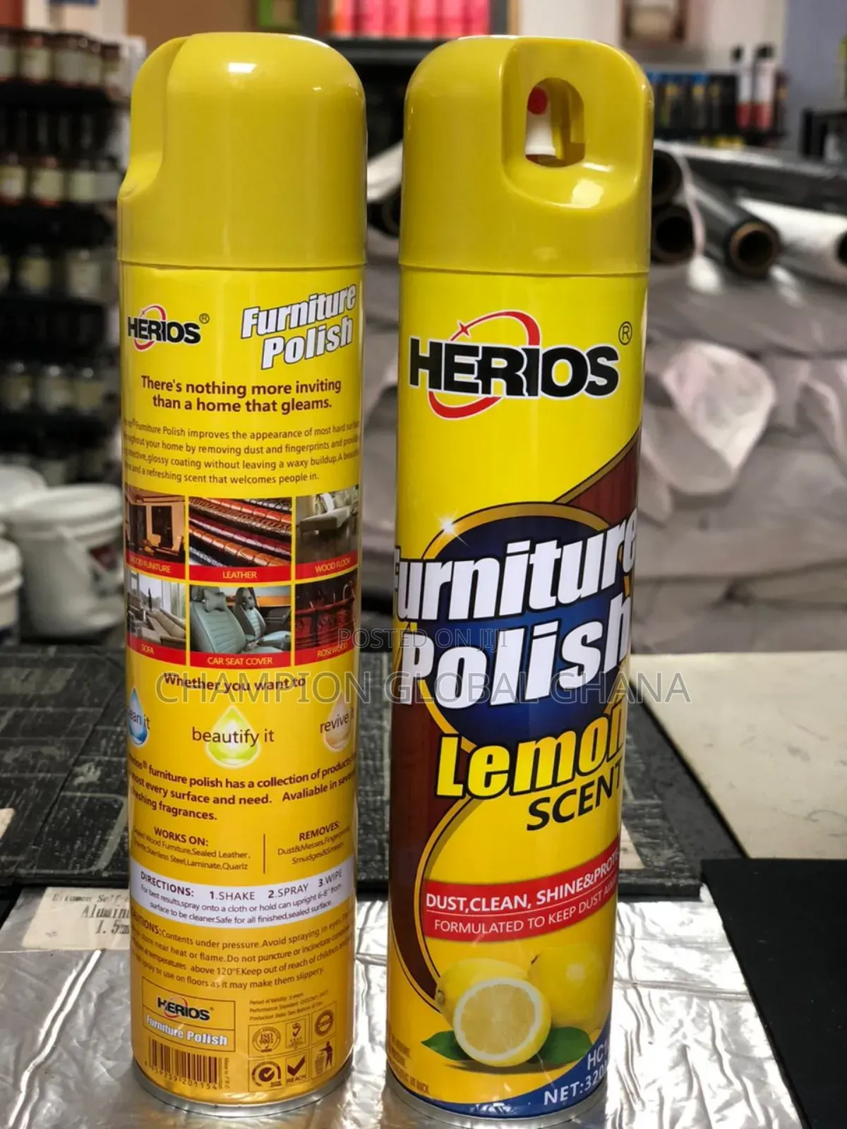 Furniture Wood And Leather Polish
