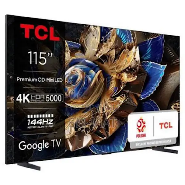 TCL 115x955 115" Max Premium Qd-Mini Led Google Tv Onkyo System